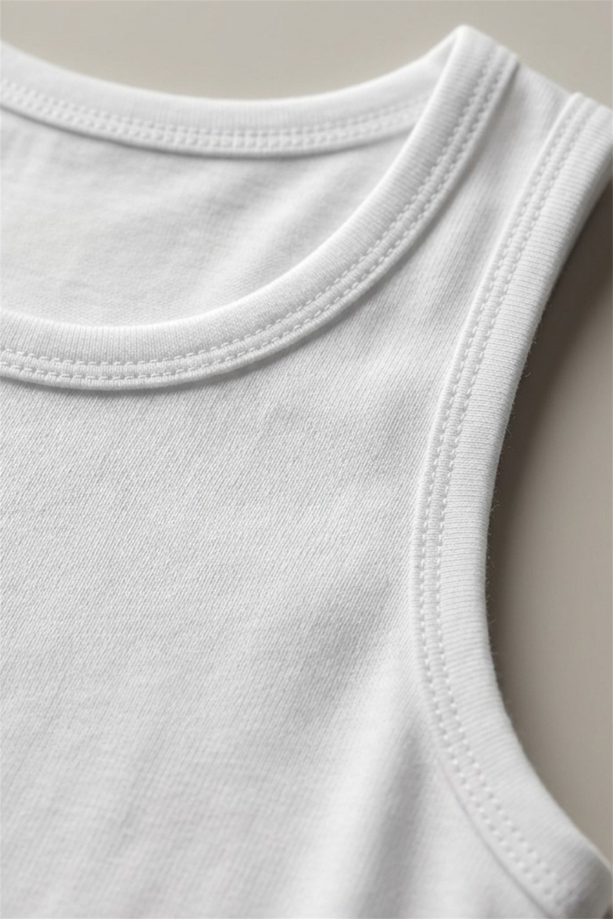 Pack Of 5 Basic White Boys Undershirts