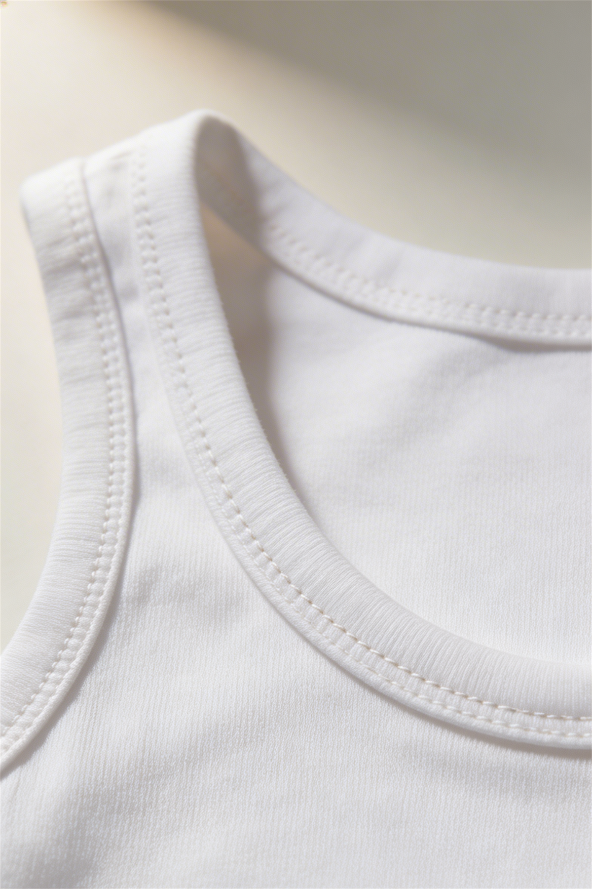 Pack Of 5 Basic White Boys Undershirts