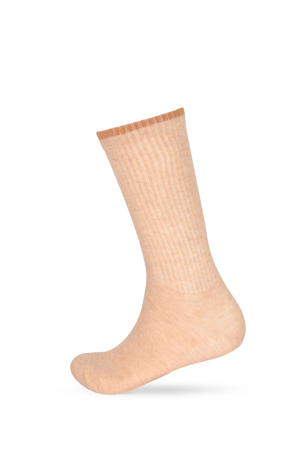 5li Paket Erkek Soket Çorap Çok Renkli