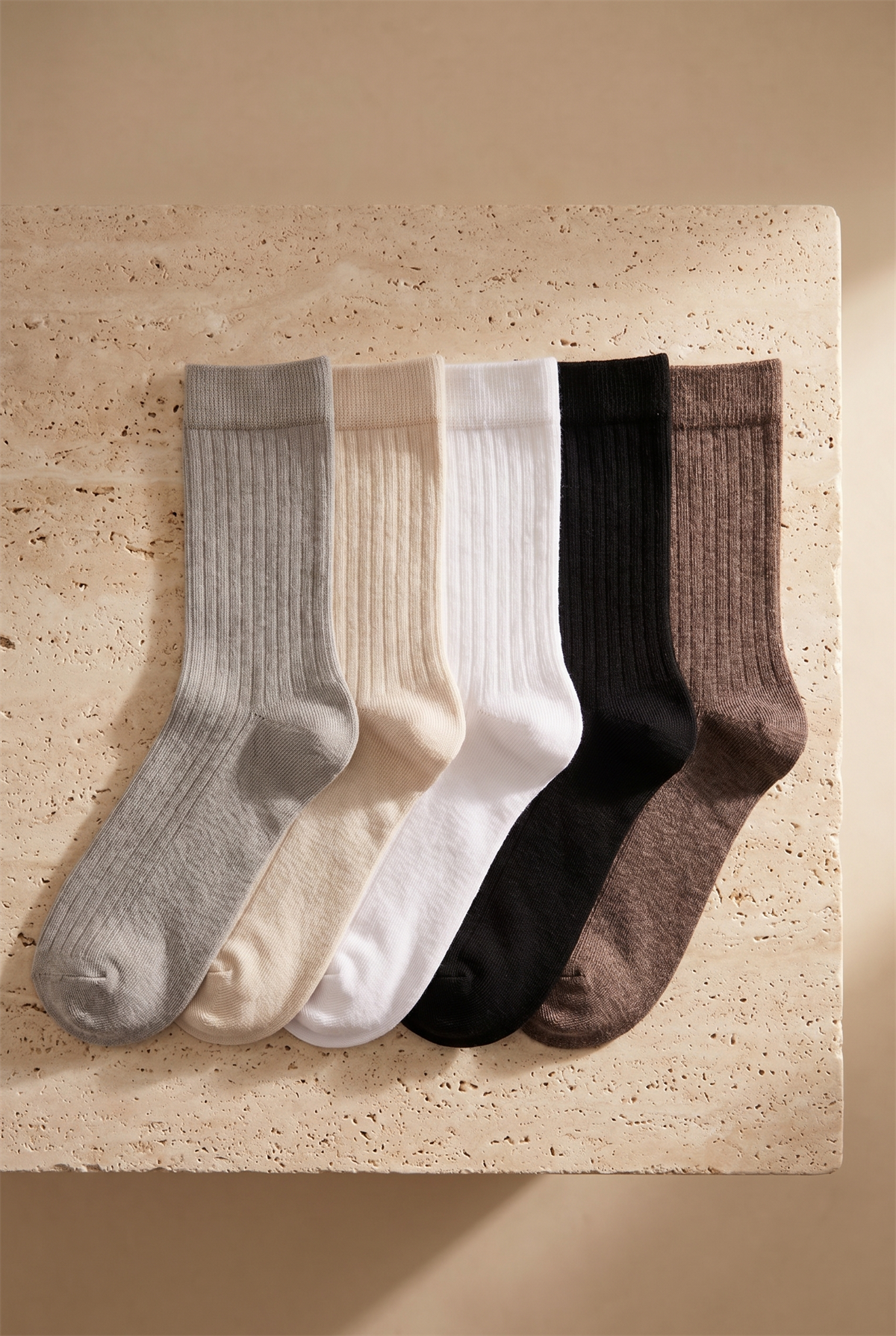 5li Paket Unisex Soket Çorap 