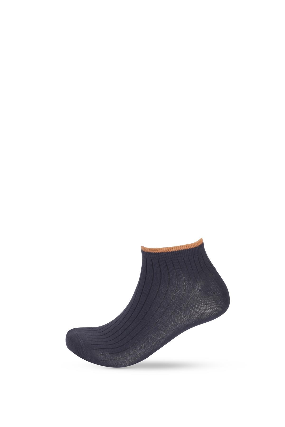 7li Pamuk Erkek Step Çorap Çok Renkli