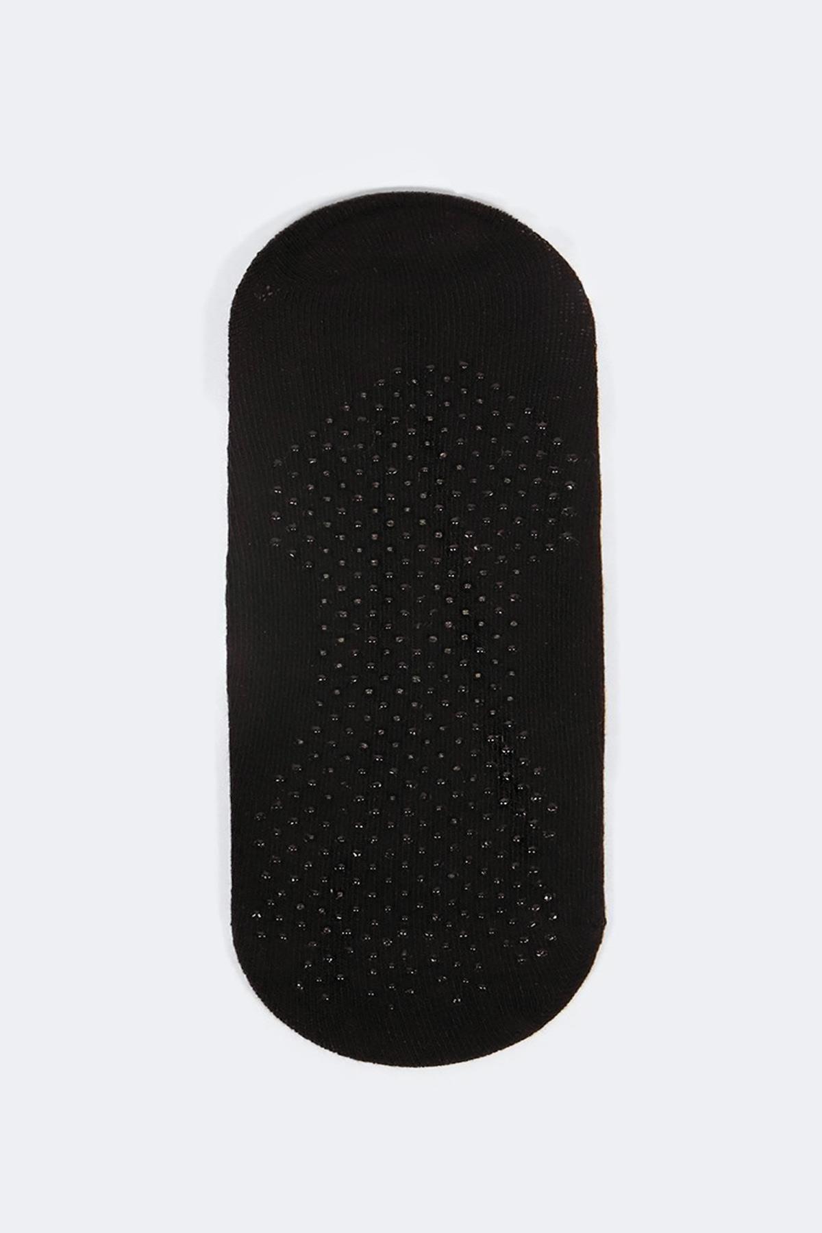 Asta Yoga Çocuk Görünmez Çorap SİYAH