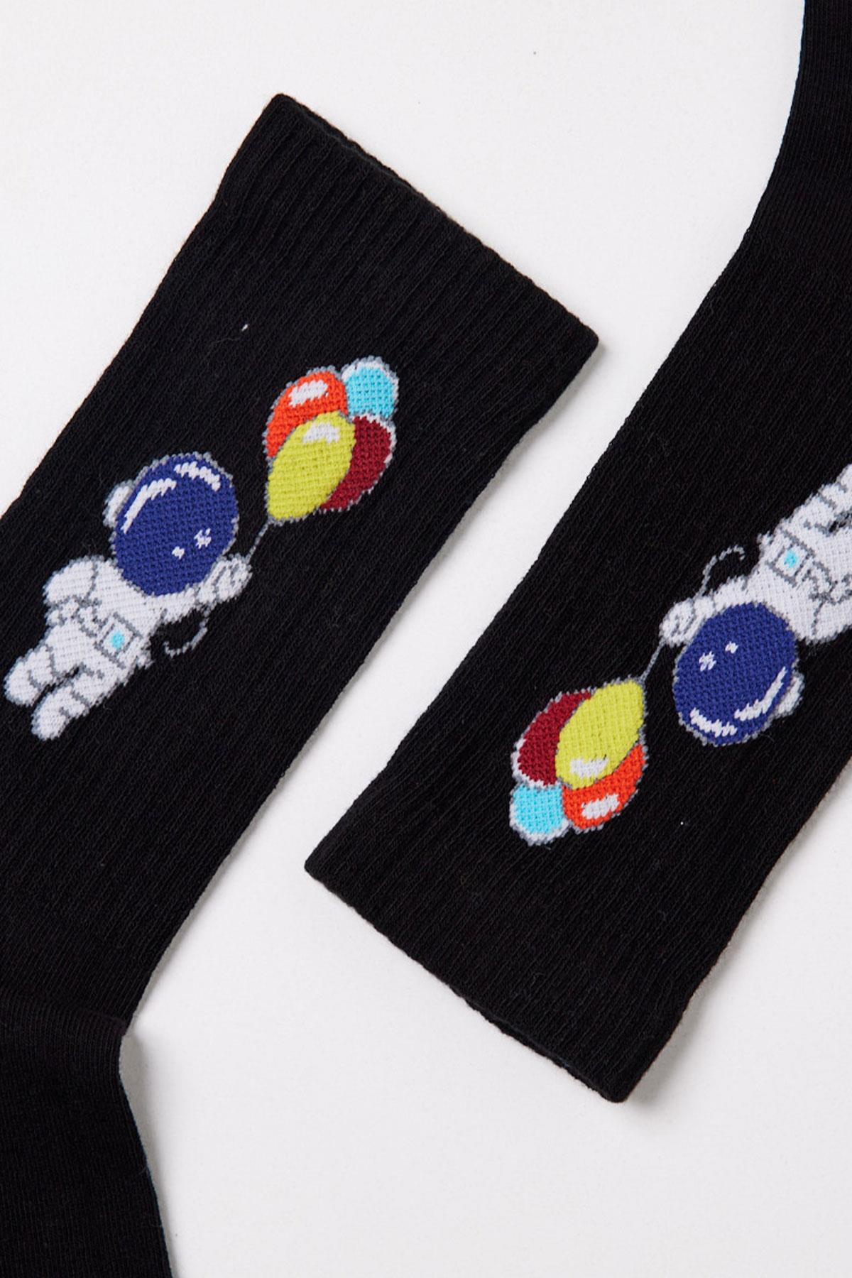 Astro Çocuk Soket Çorap Siyah