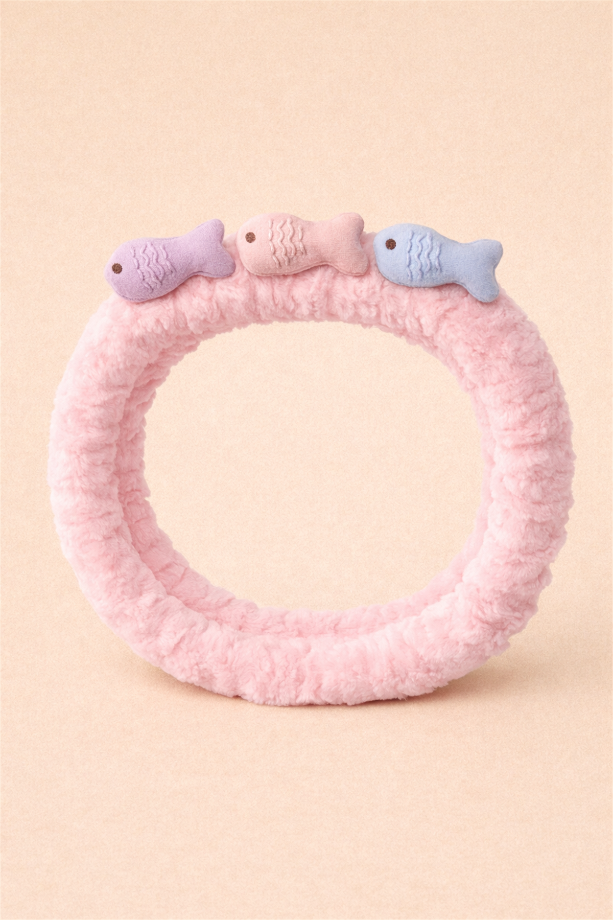 Fish Accessory Hair Band Light Pink