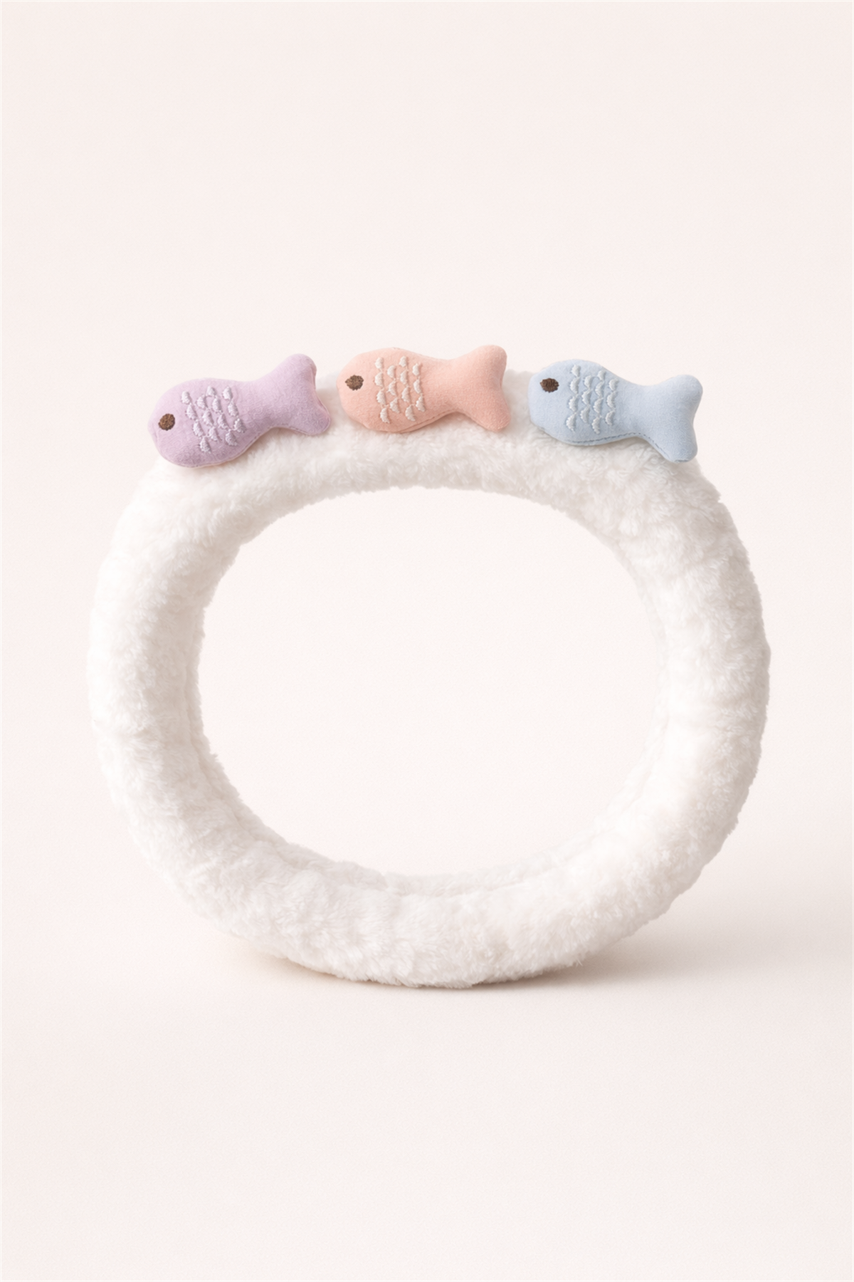 Fish Accessory Hair Band White