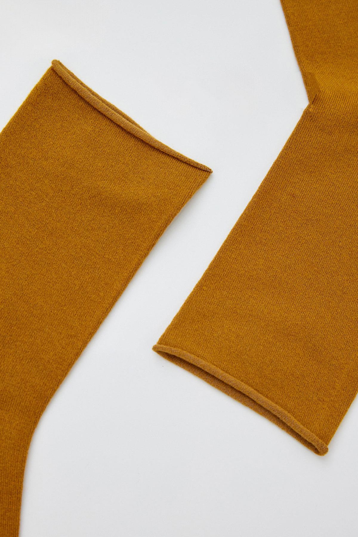 Women’s Basic Modal Socket Socks Mustard