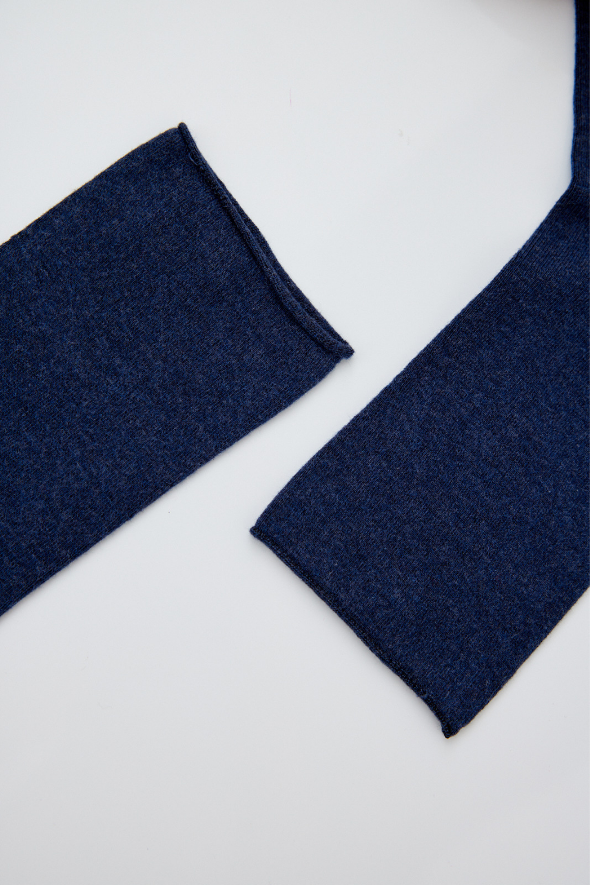 Womens Basic Modal Socket Socks Navy Melange