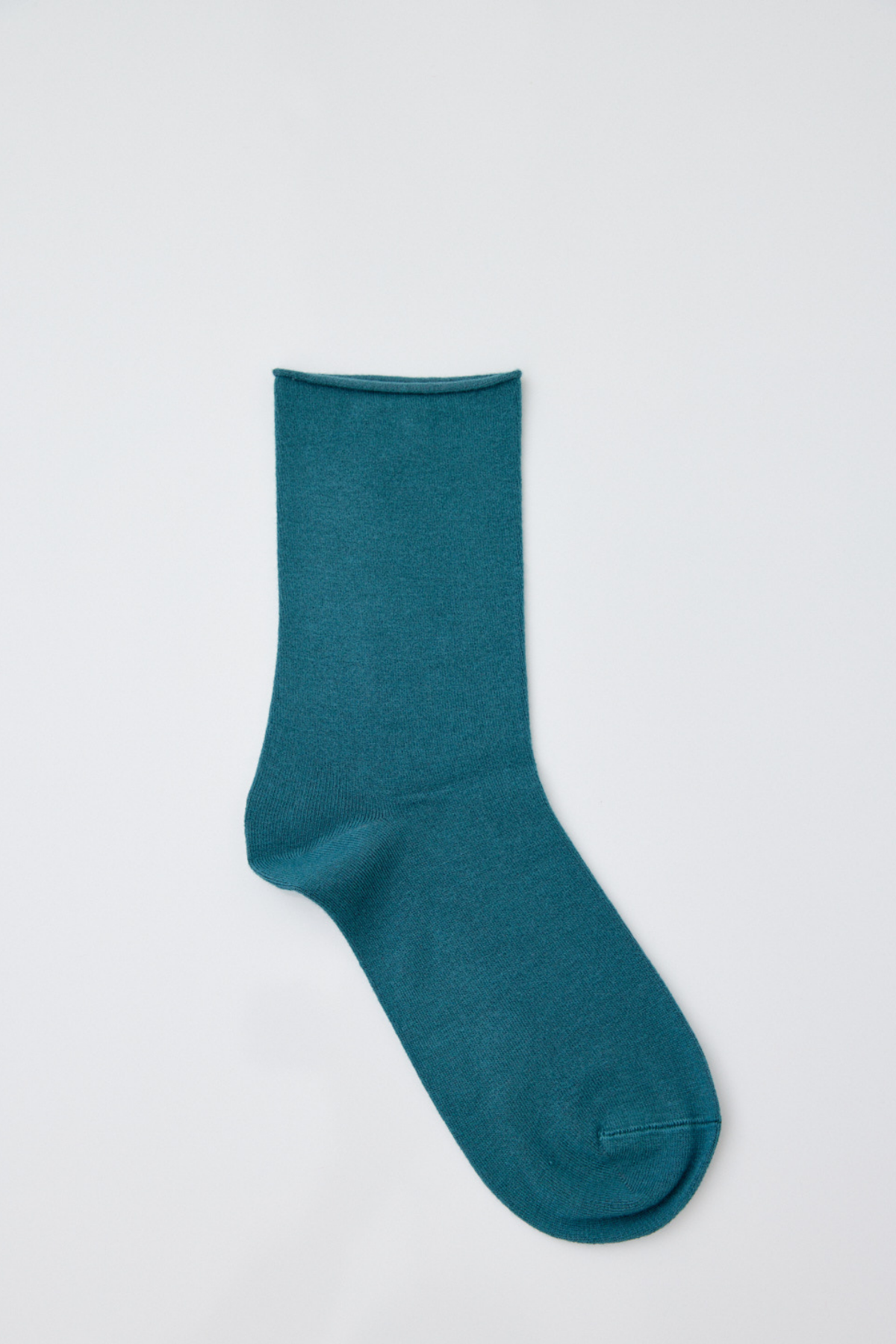 Womens Basic Modal Ankle Socks Green