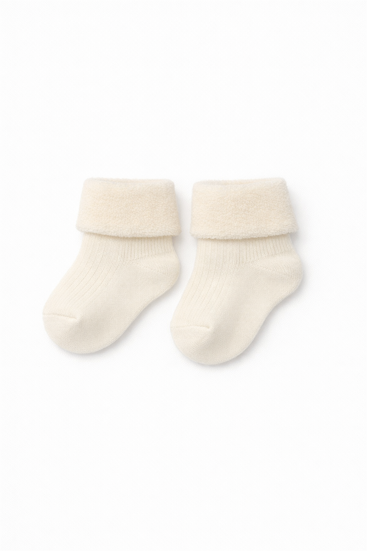 Bebek 4lü Havlu Soket Çorap Kahverengi Mix