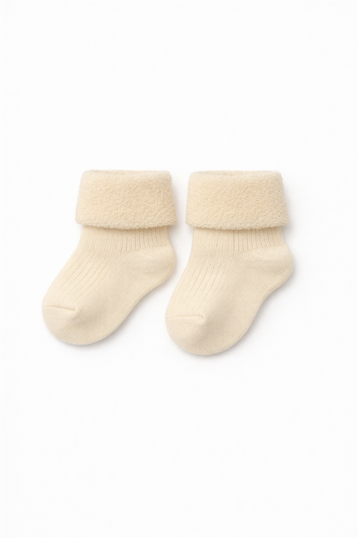 Bebek 4lü Havlu Soket Çorap Kahverengi Mix