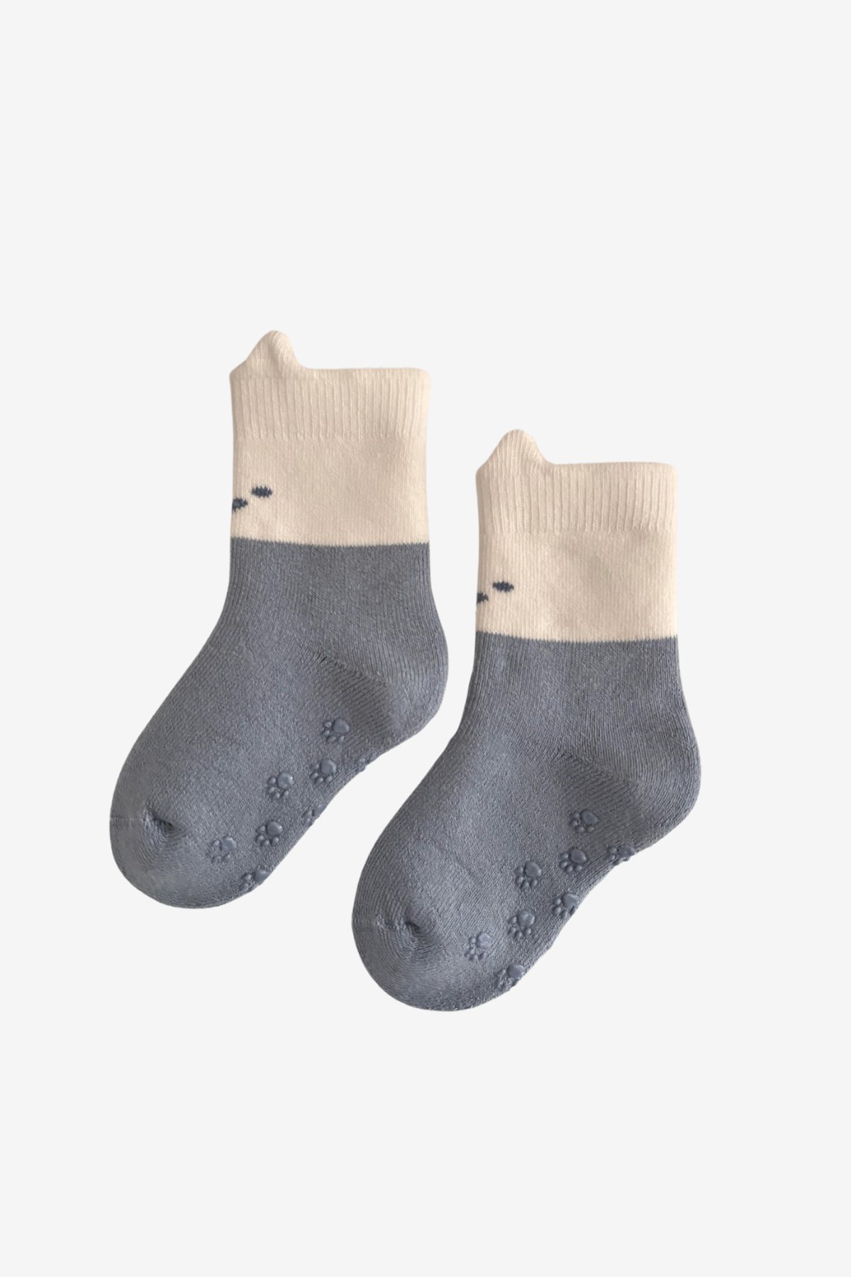 Bebek Sevimli Ayıcık Desenli 3lü Havlu Soket Çorap