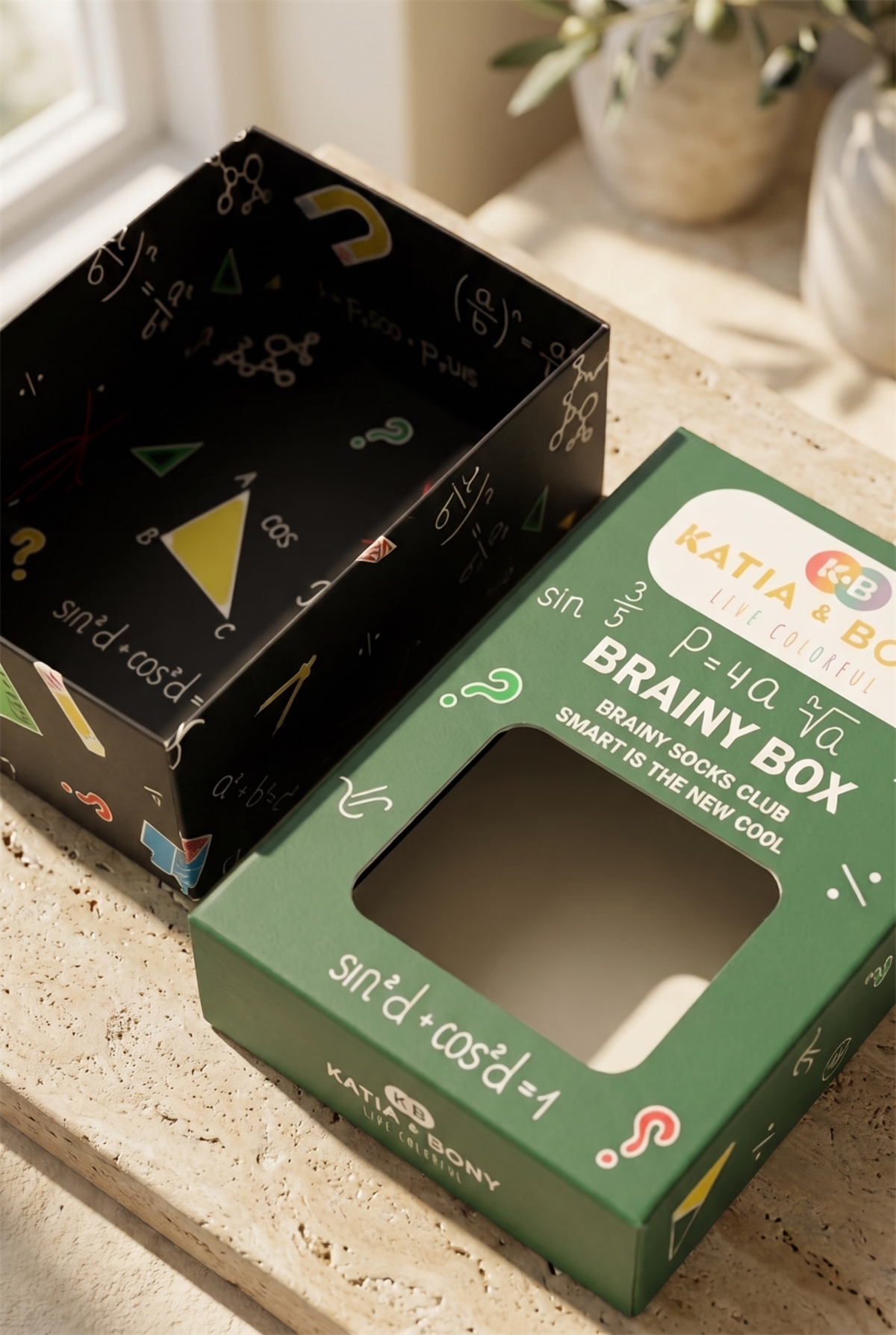 Brainy Box Yeşil Hediye Kutusu