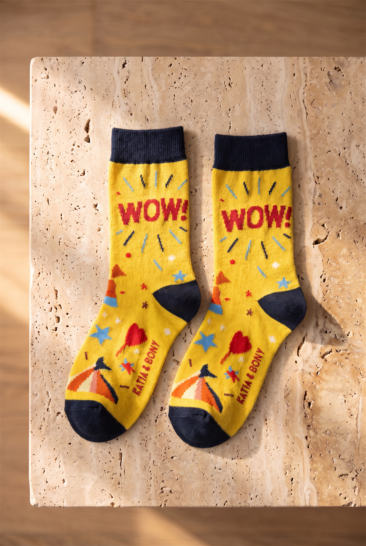 5Pck Carnıval Chıldrens Socks Patterned