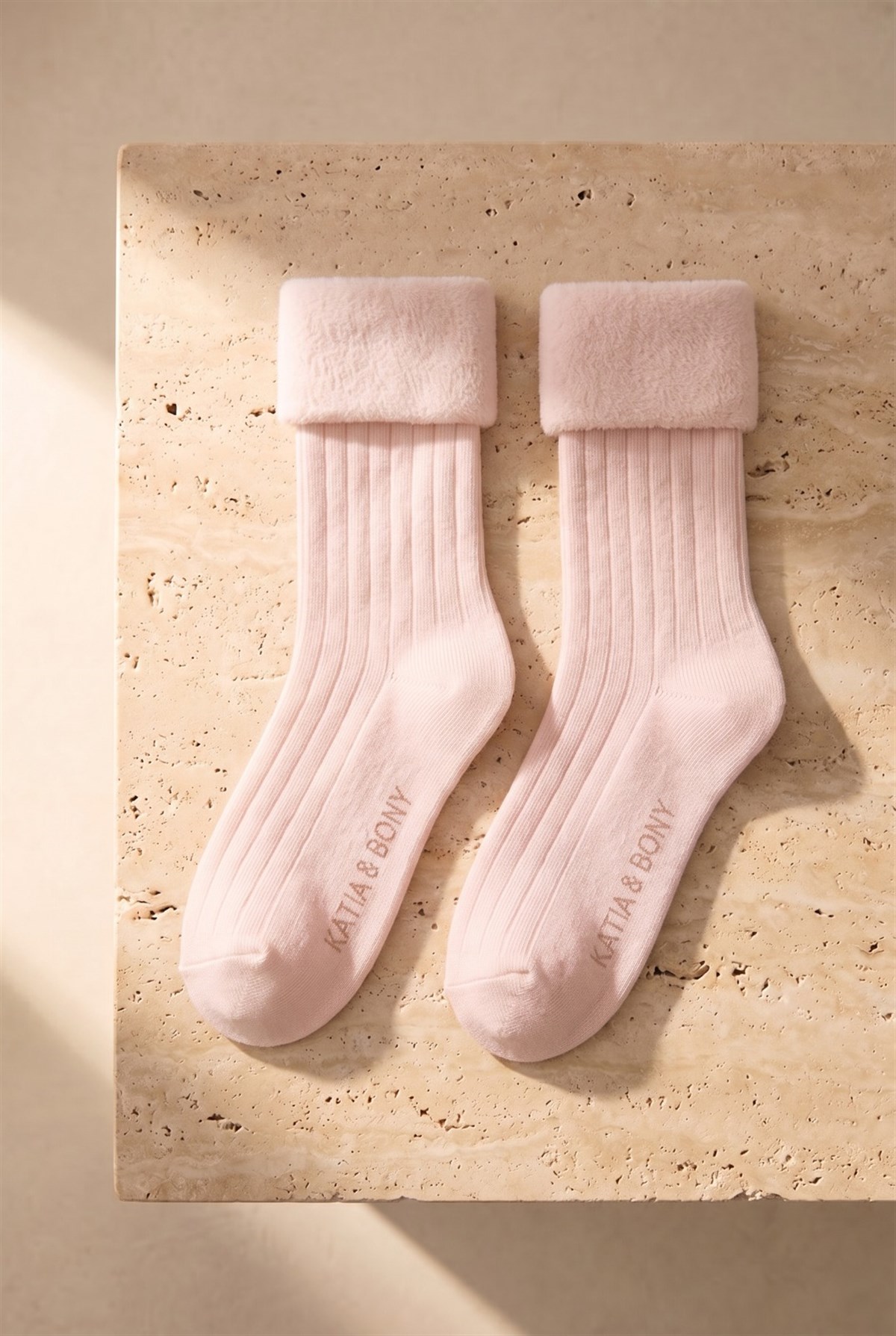 Childrens 5-Piece Towel Socks Pink Mix