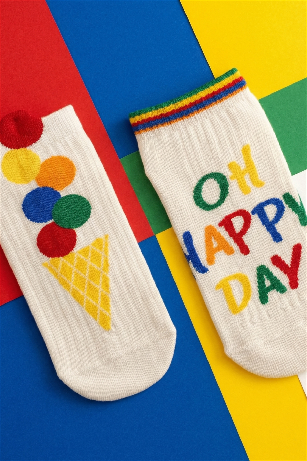 Çocuk Happy Day 2li Step Çorap