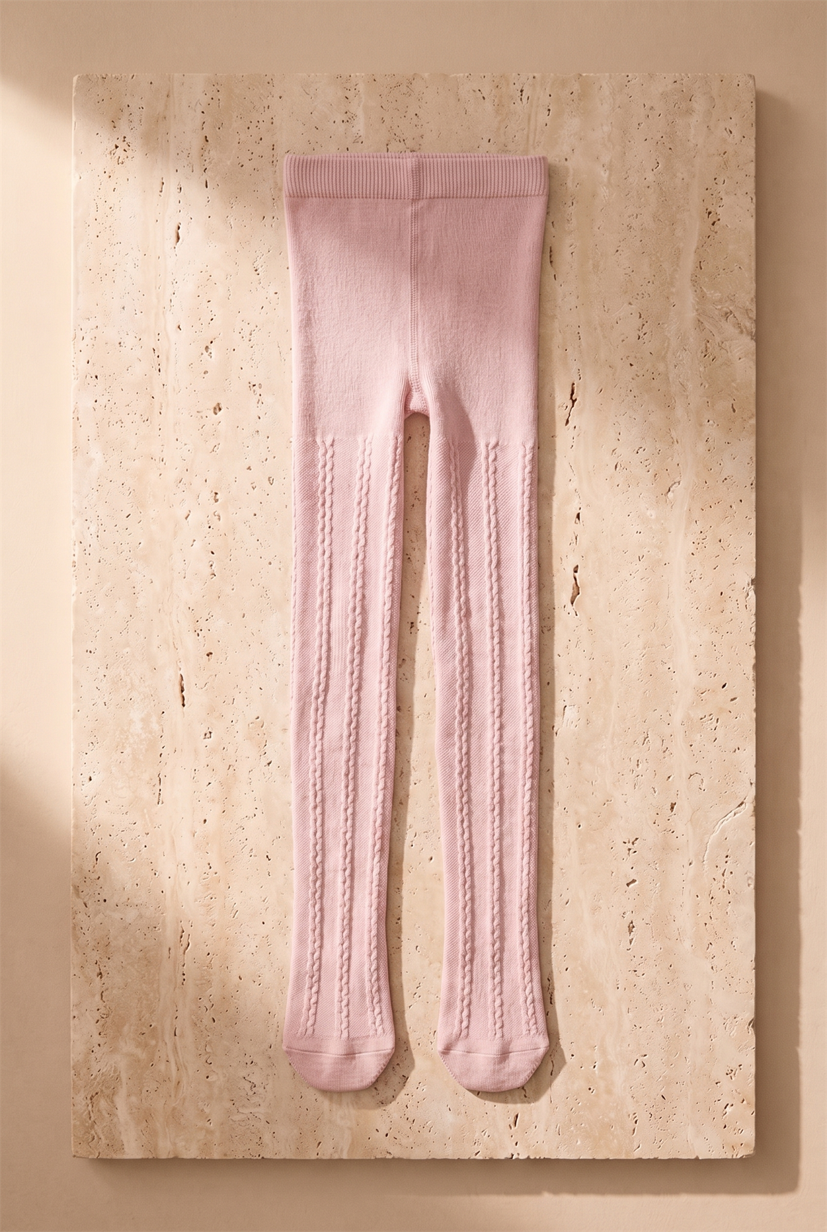Chain Detailed Pantyhose Pink