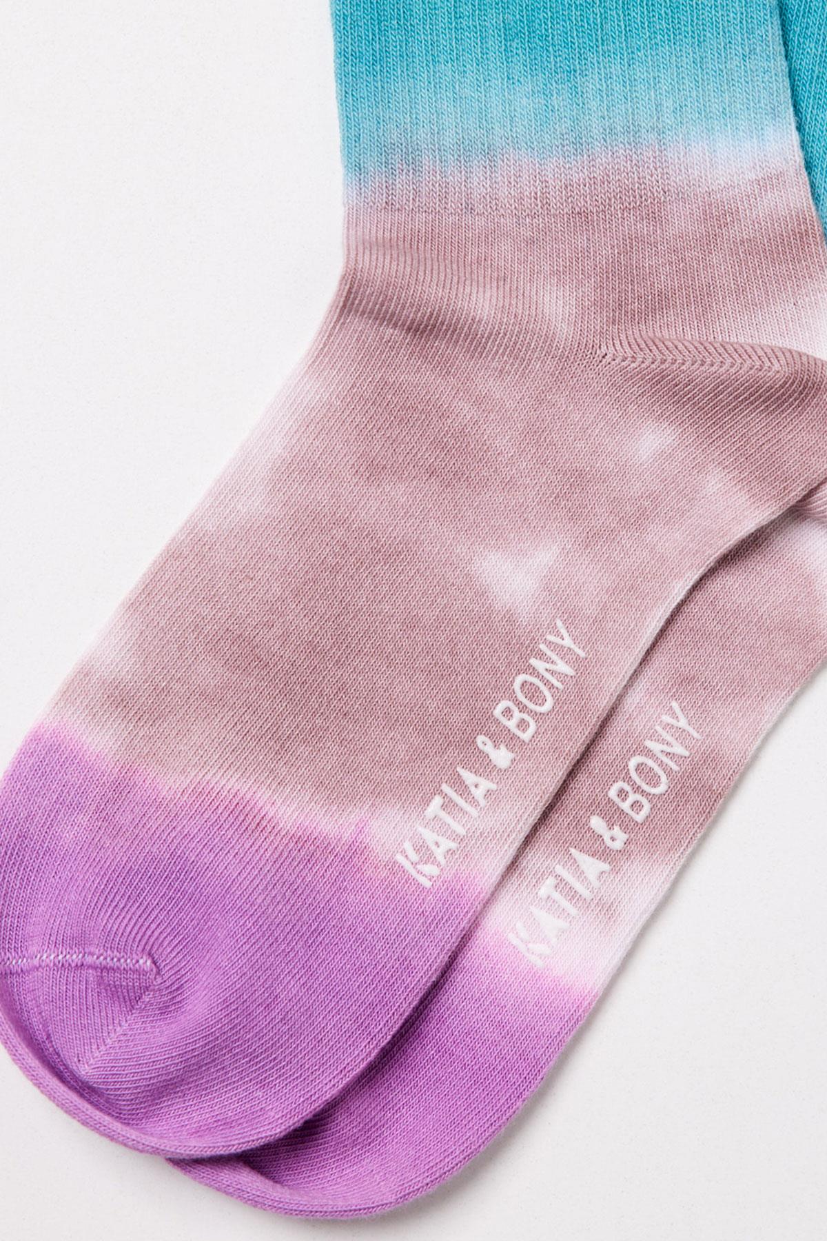 Colorful Çocuk Soket Çorap Mor
