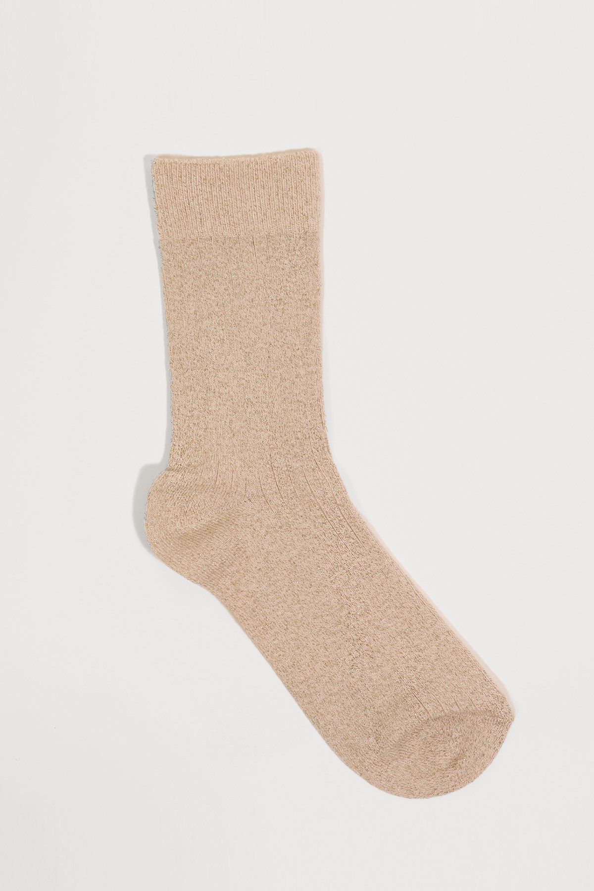Derby Kadın Soket Çorap Ekru