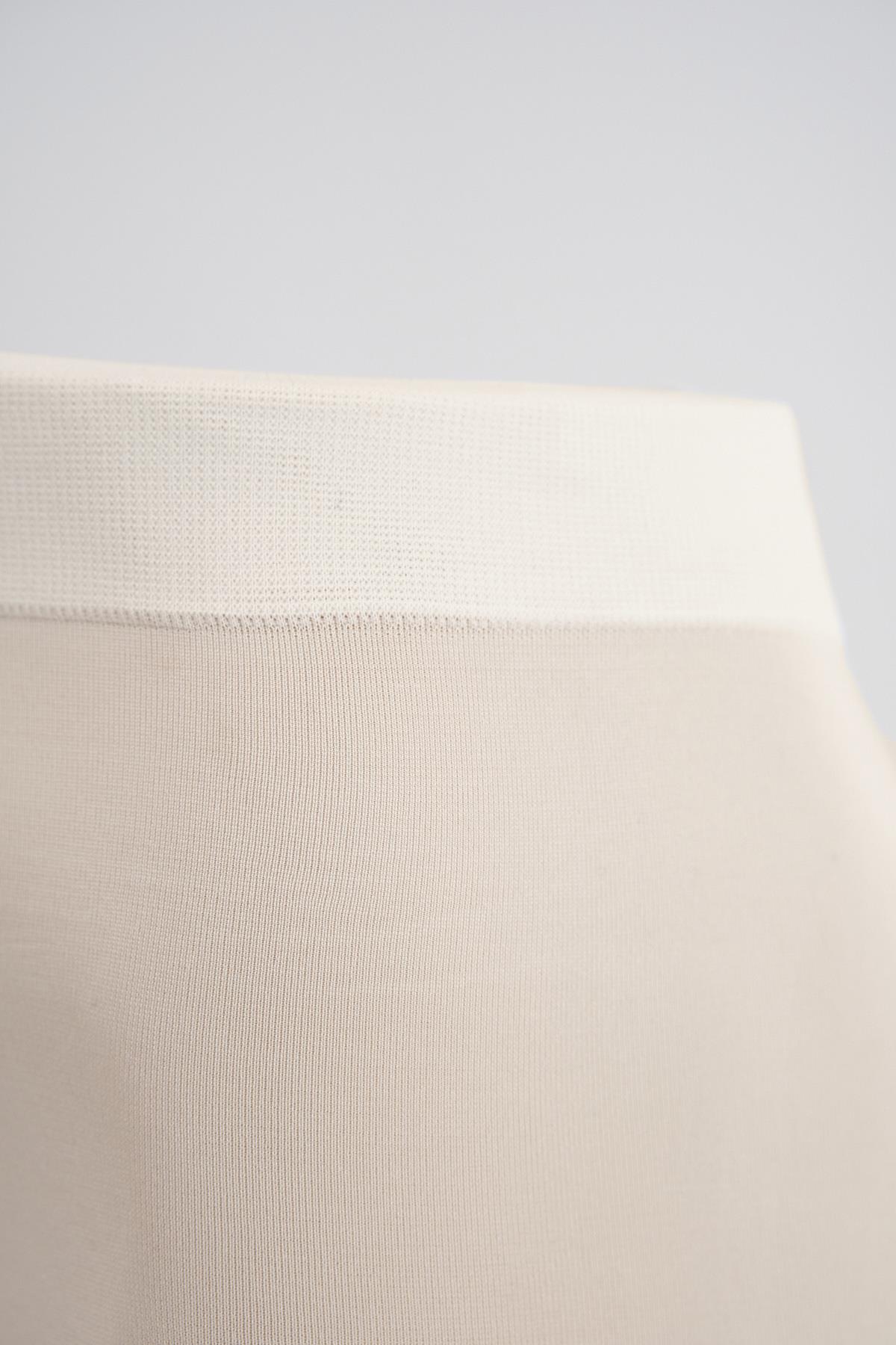 Patterned Childrens Tights Off-White