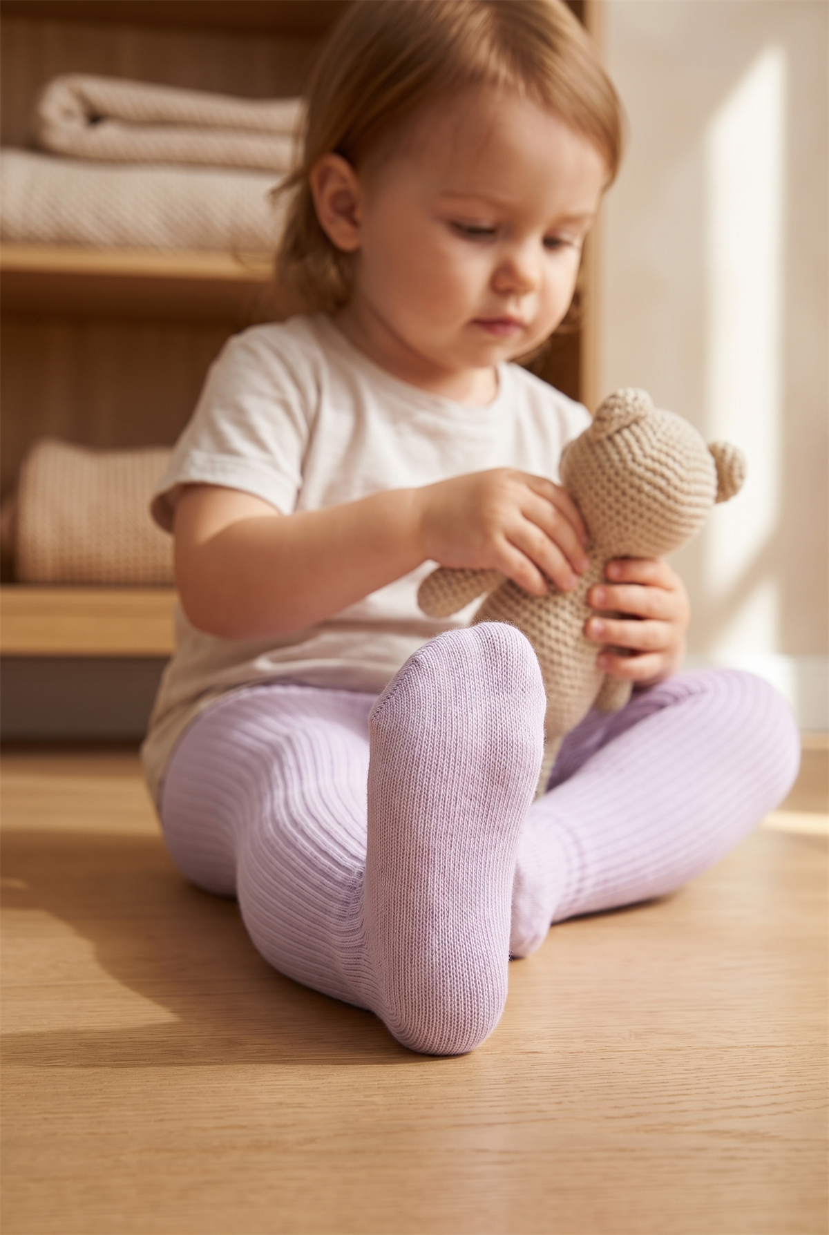 Dream Bebek Külotlu Çorap Lila