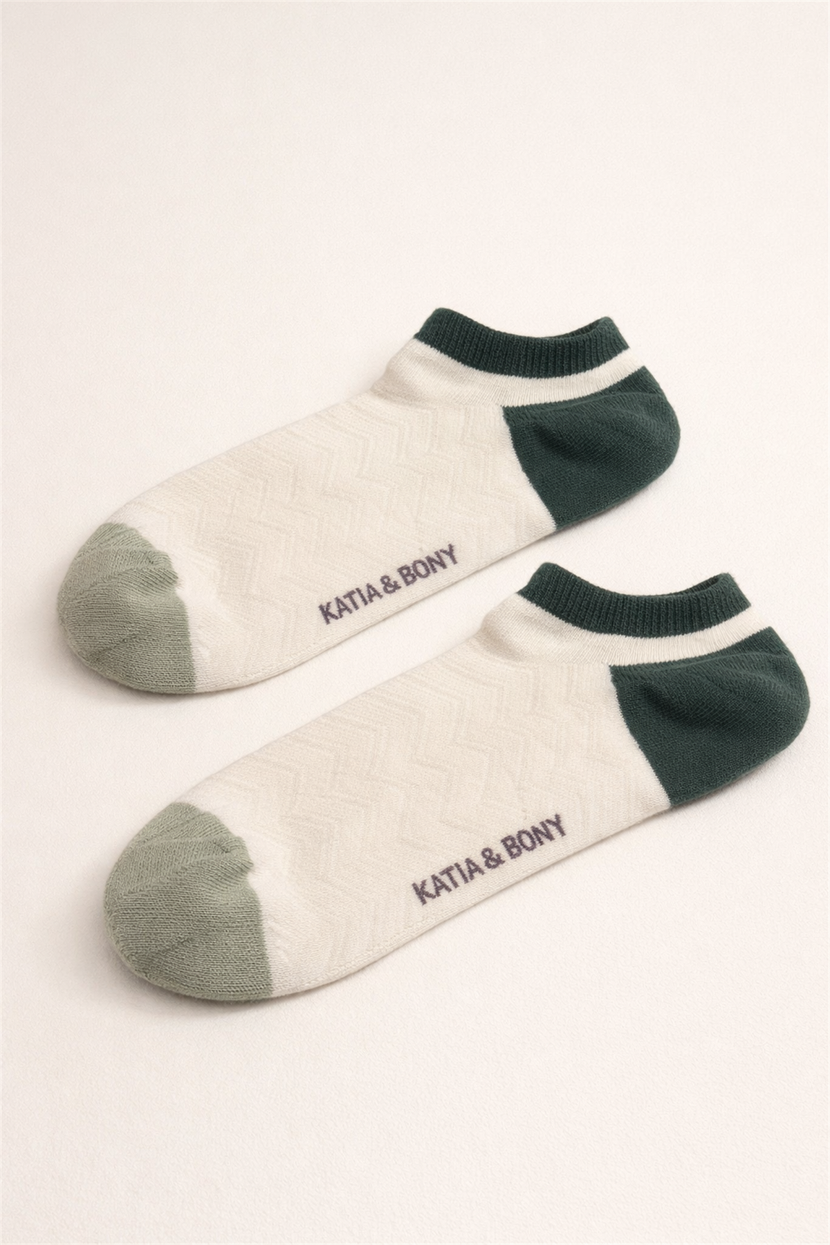 Erkek 2li Dokulu Görünmez Çorap