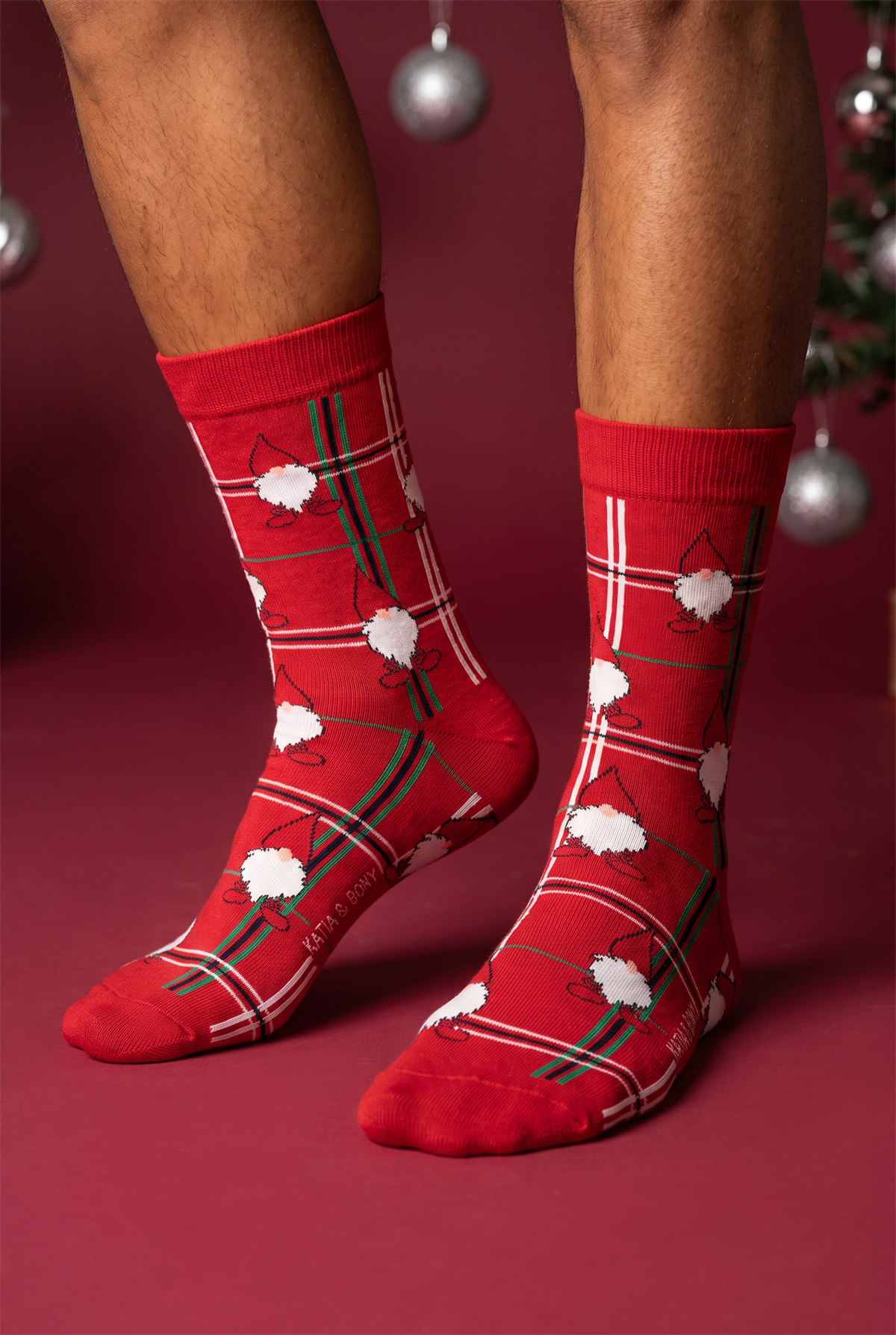 Mens 3 Pack Boxed Striped Patterned New Year Socks Multi Color