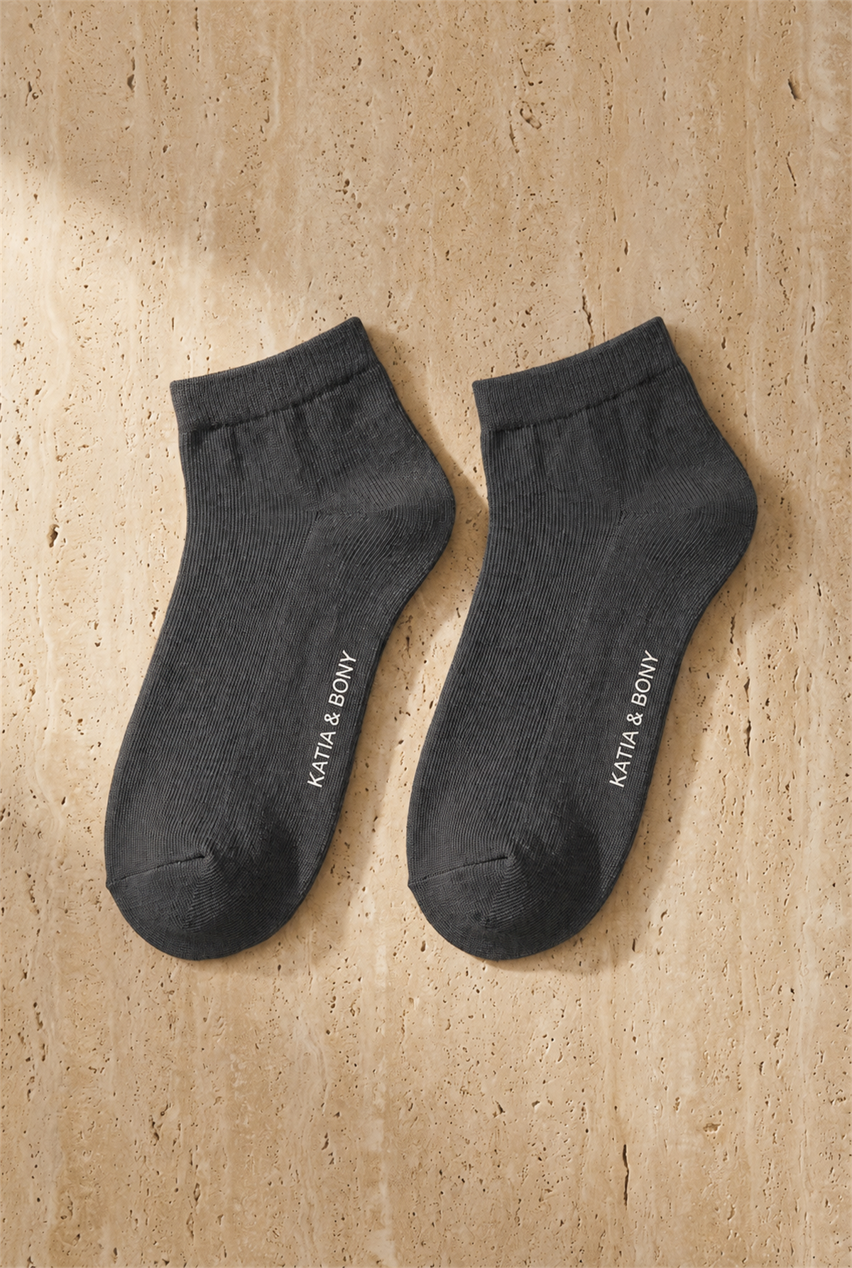 Erkek Basic Antrasit Step Çorap