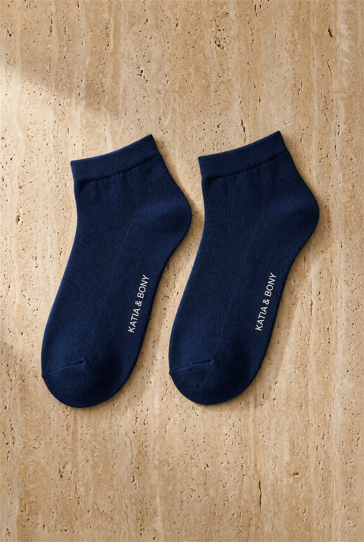 Erkek Basic Koyu Mavi Step Çorap