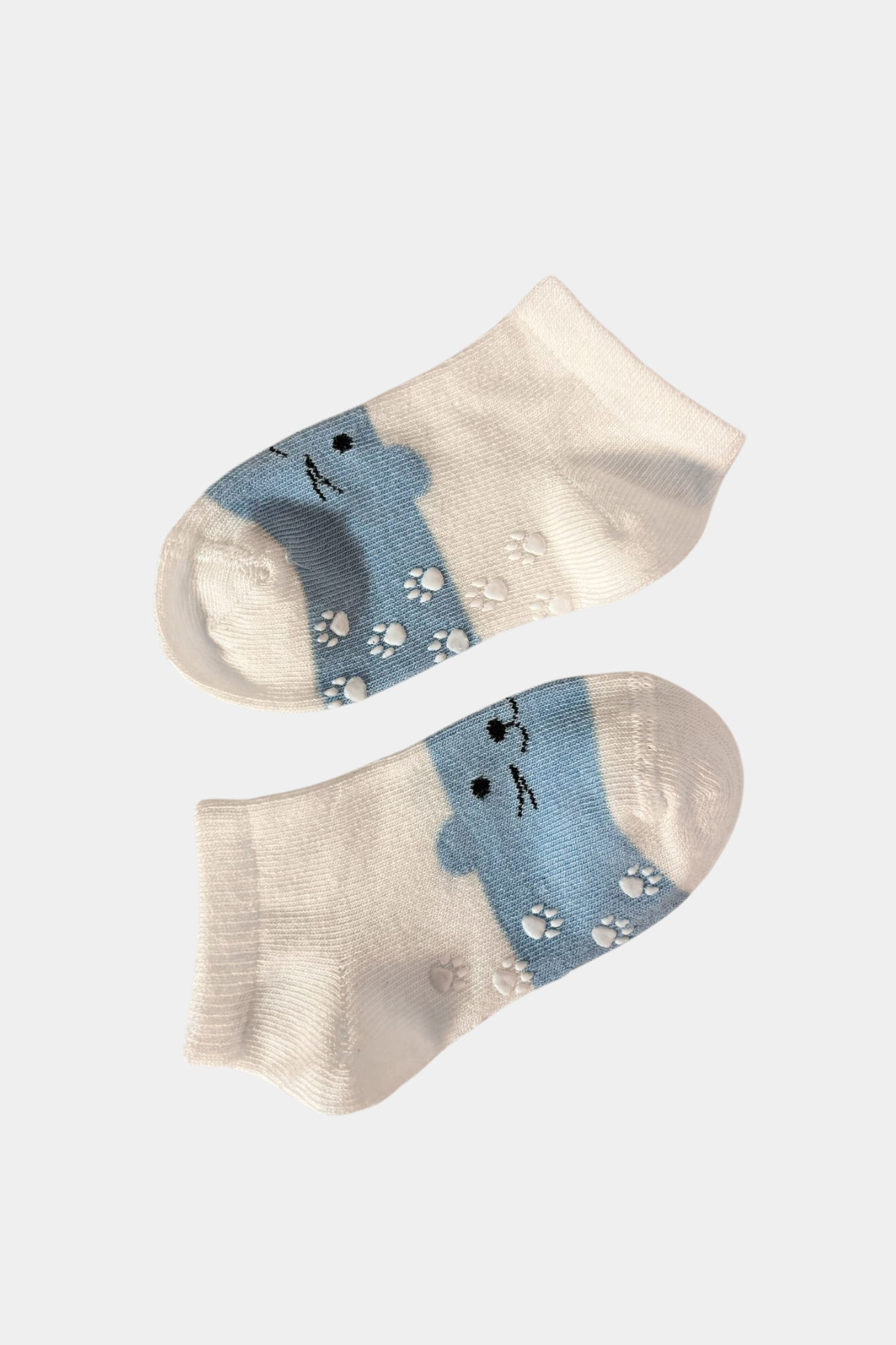 Animal Patterned 2-Piece Baby Boy Socks