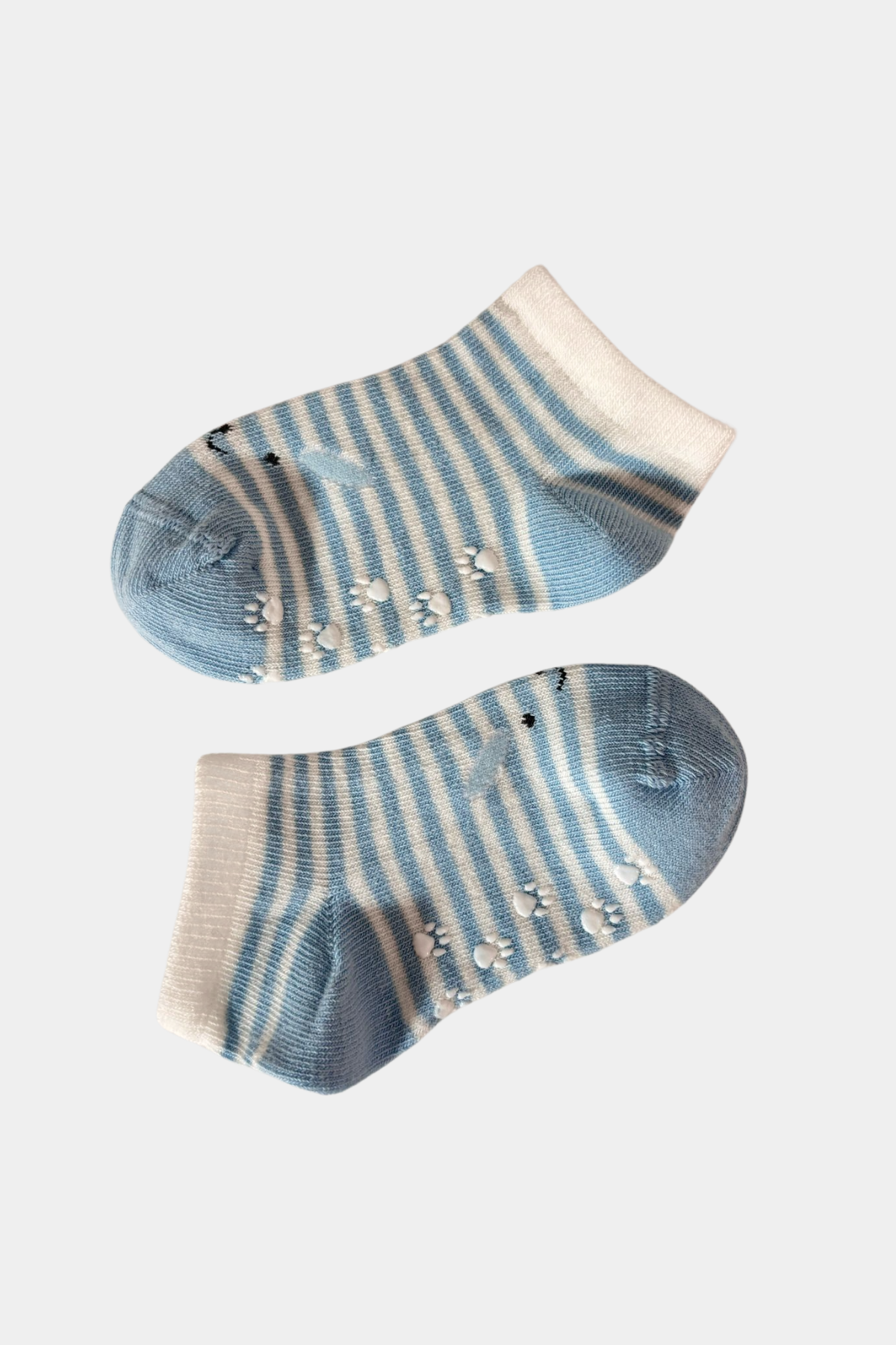 Animal Patterned 2-Piece Baby Boy Socks