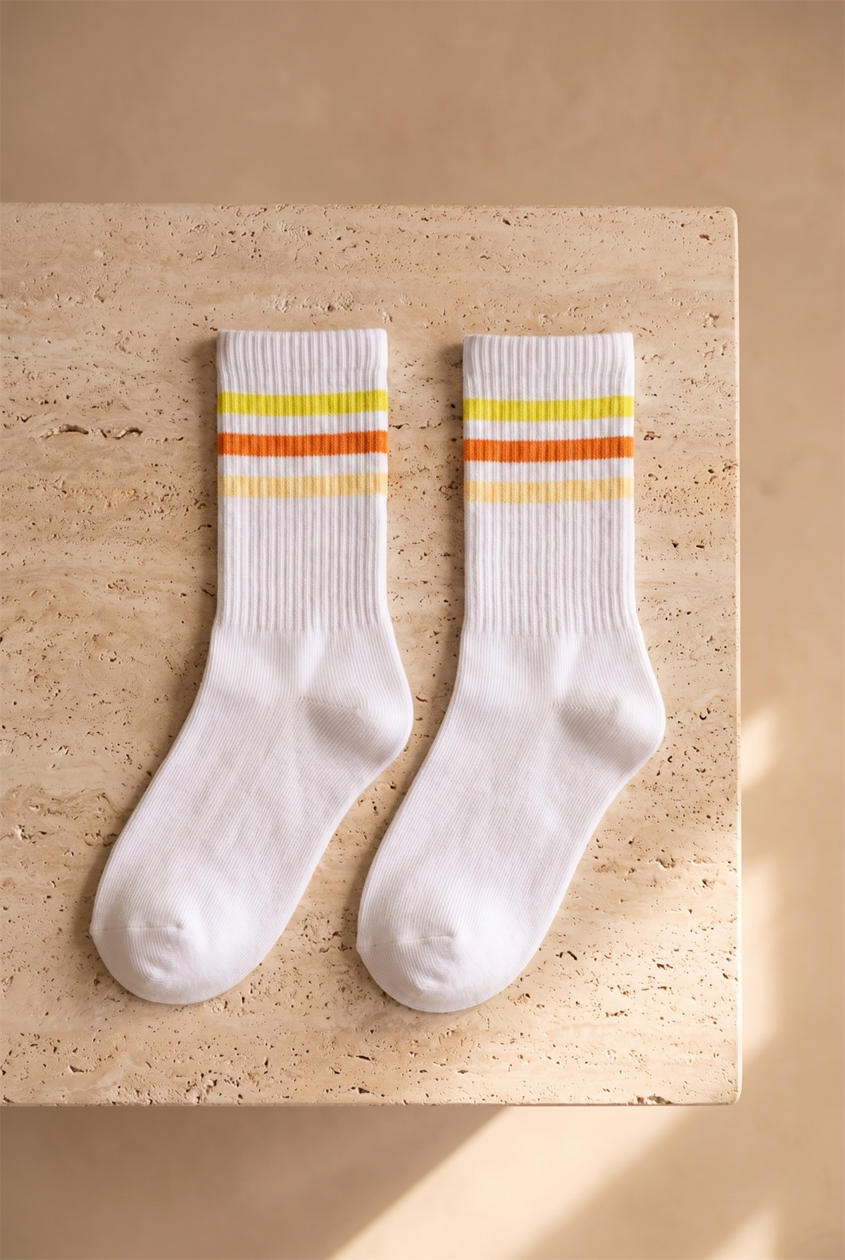 Mens Ankle Striped 3-Piece Socks