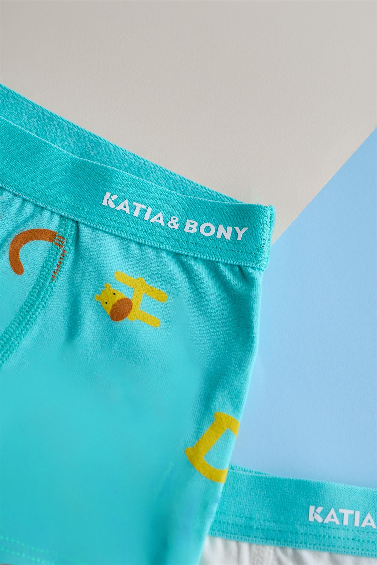 Boys 2-Pack Alphabet Print Boxer Shorts