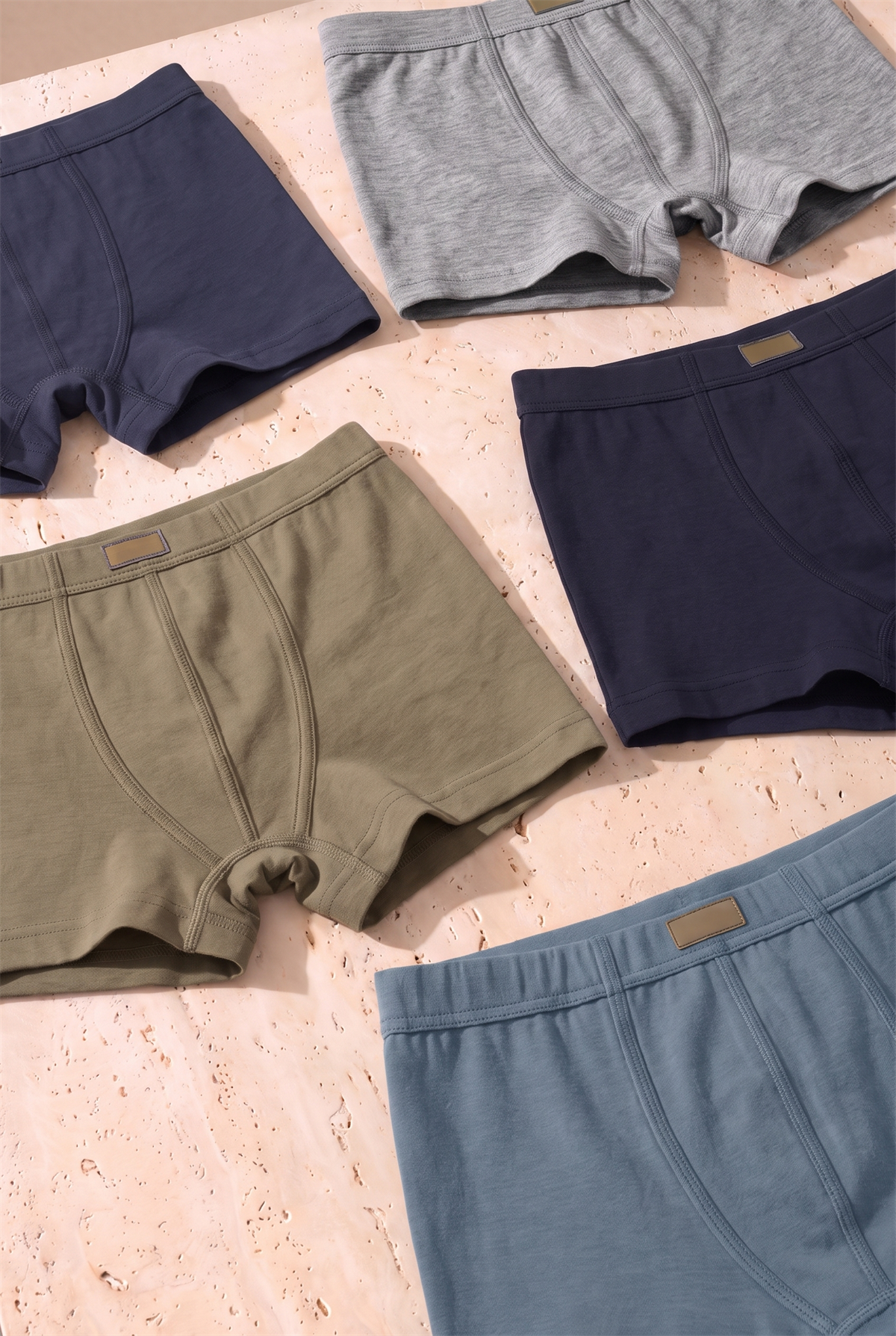 Erkek Çocuk 5li Basic Boxer Çok Renkli