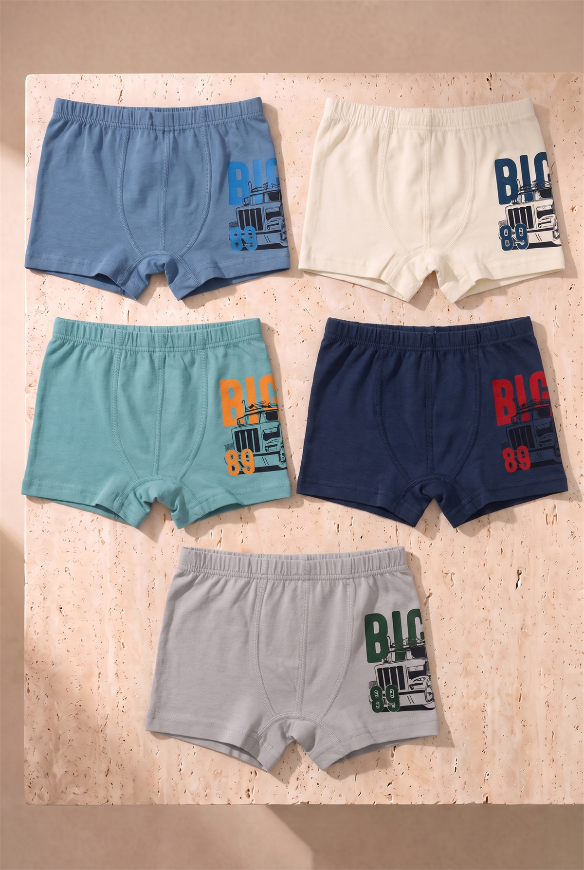 Erkek Çocuk Big 5li Boxer
