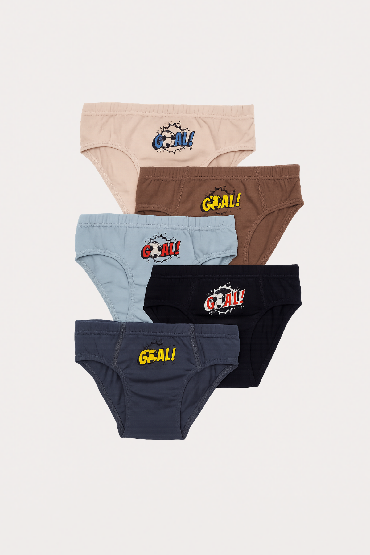 12503G1044 5PCK GOAL ERKEK ÇOCUK KÜLOT - 2916 ÇOK RENKLİ