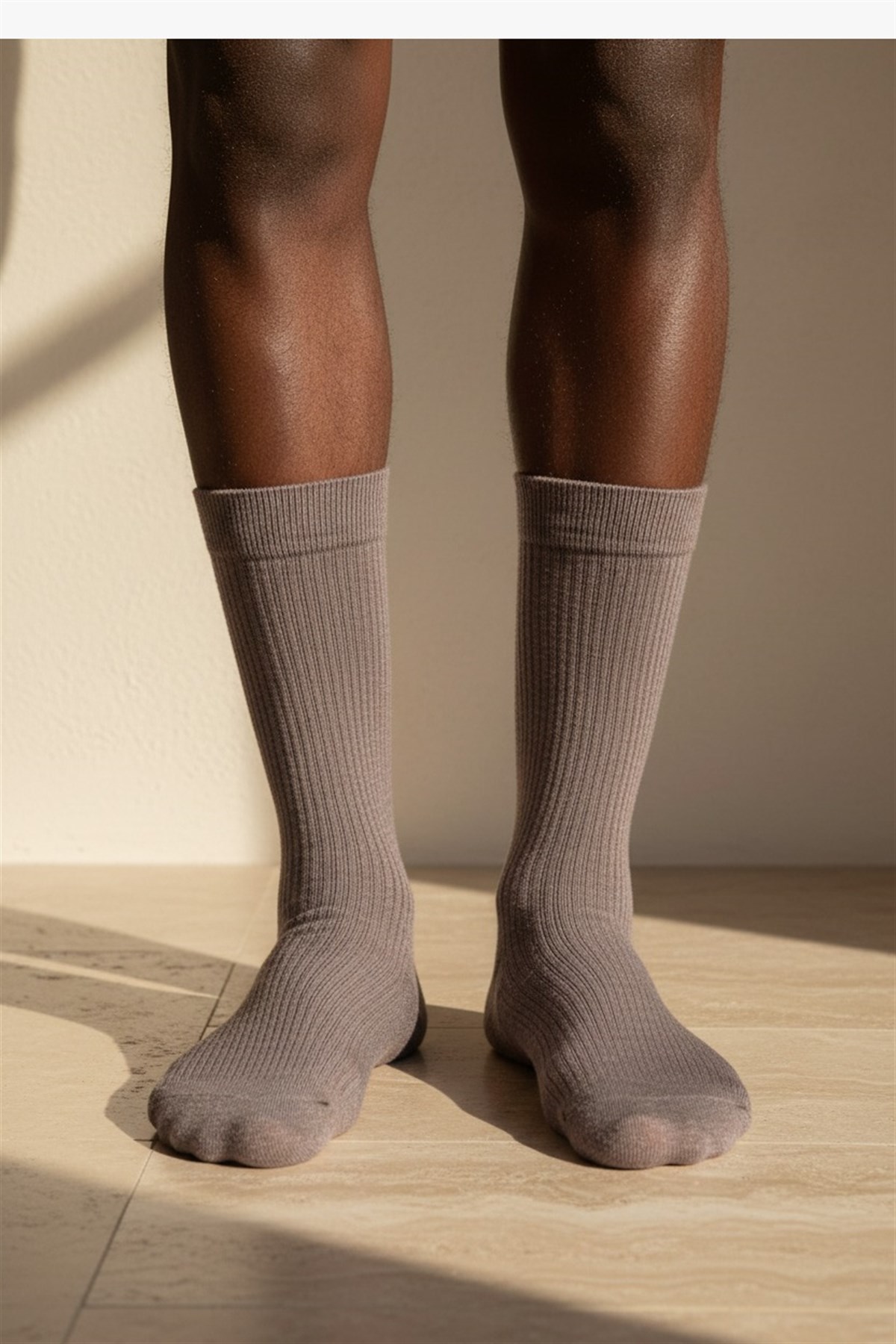 Mens Derby Light Brown Socks