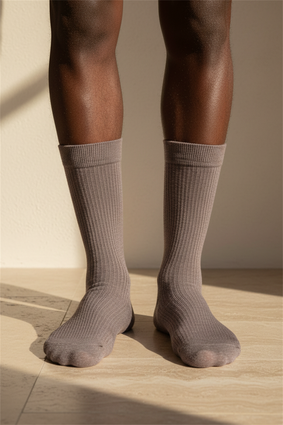 Mens Derby Brown Socks