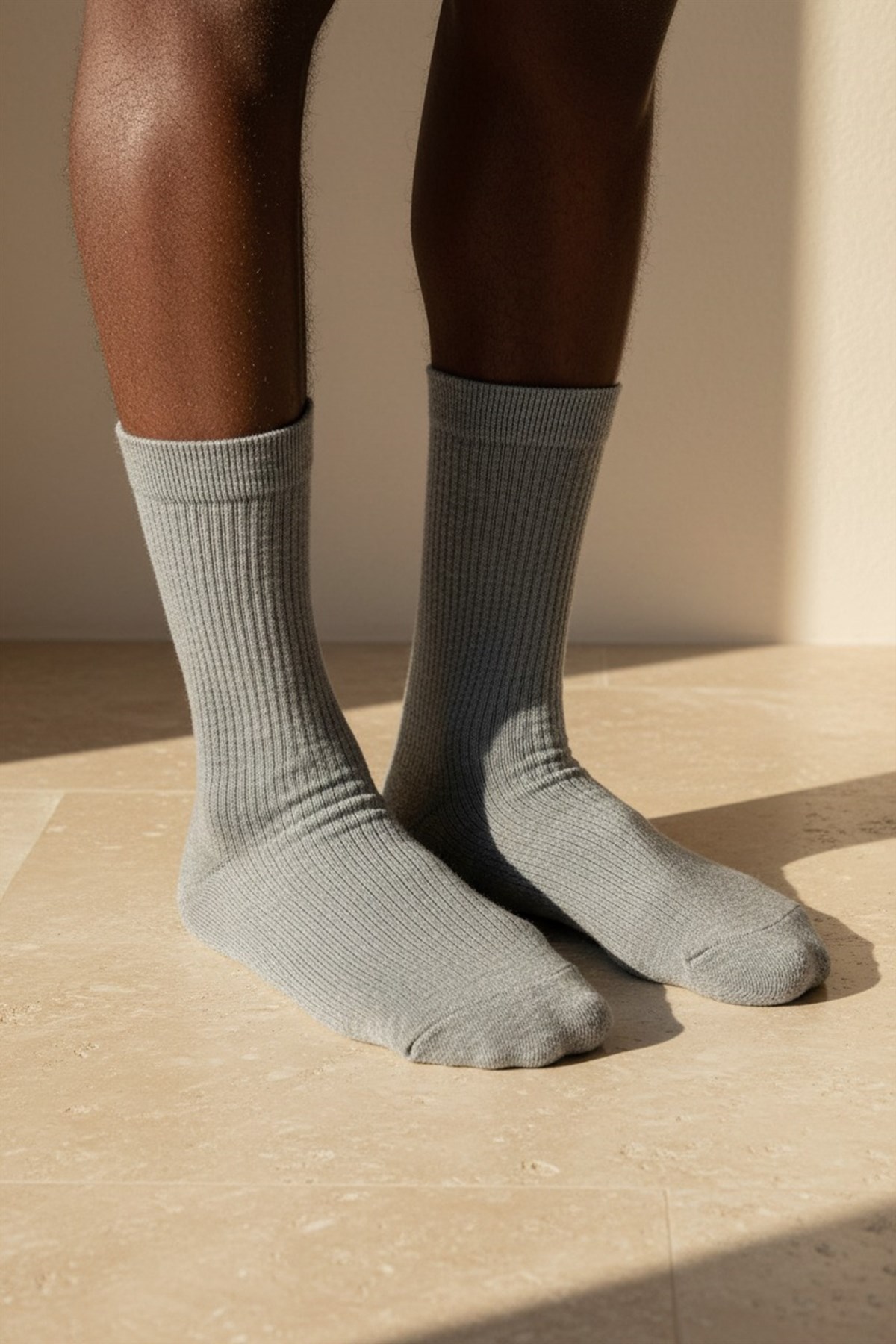 Mens Derby Dark Gray Socks