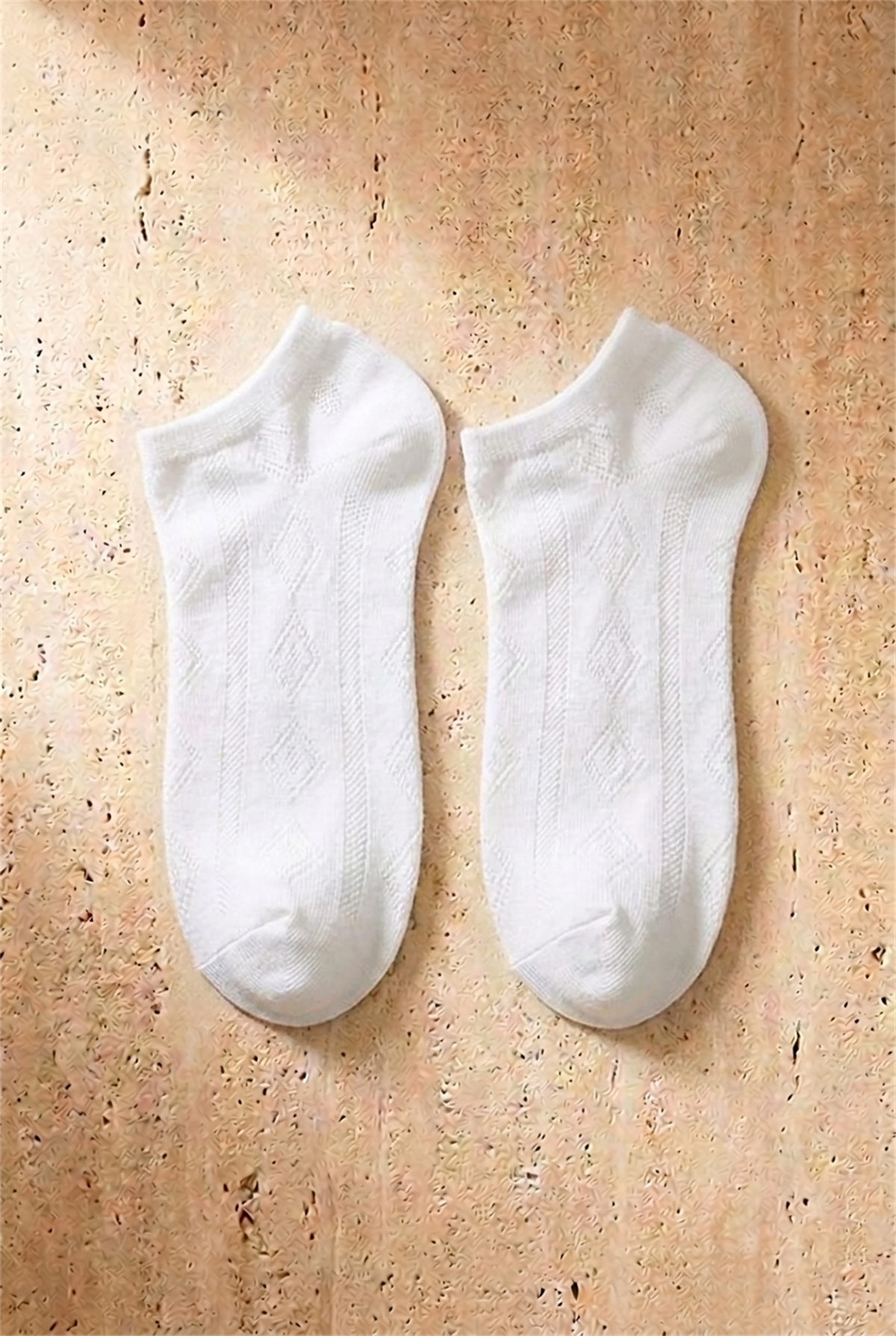 Mens Embroidered Patterned 5-Piece Booties Socks