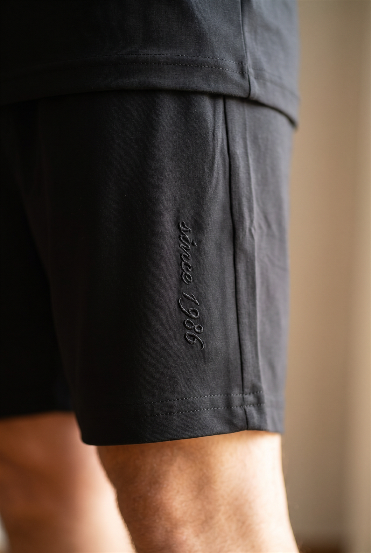 Erkek Modal Siyah Şort