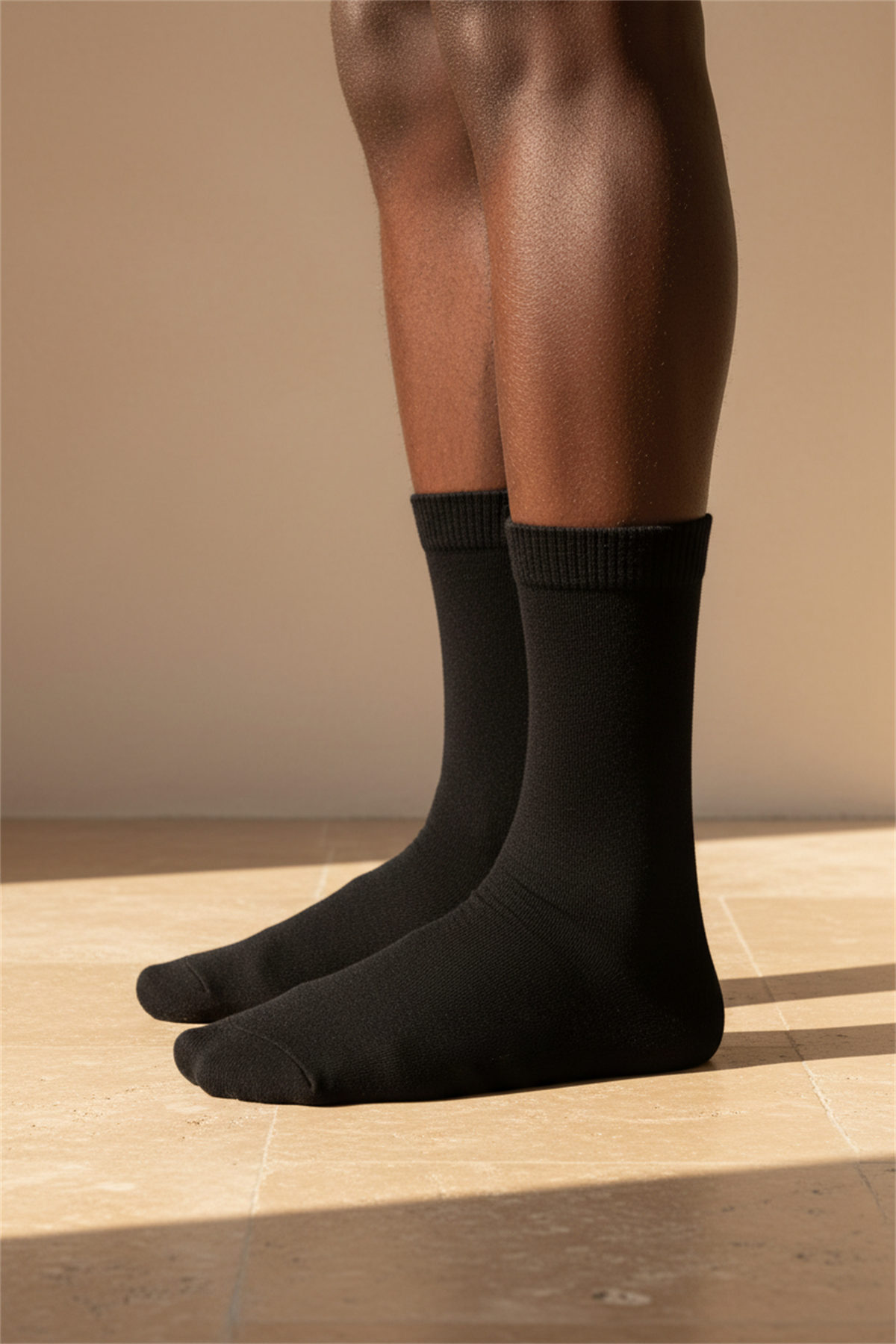 Erkek New Harold Bamboo Soket Çorap Siyah