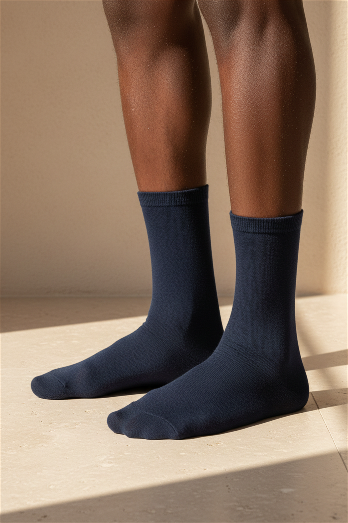 Erkek New Harold Bambu Lastiksiz Soket Çorap Lacivert