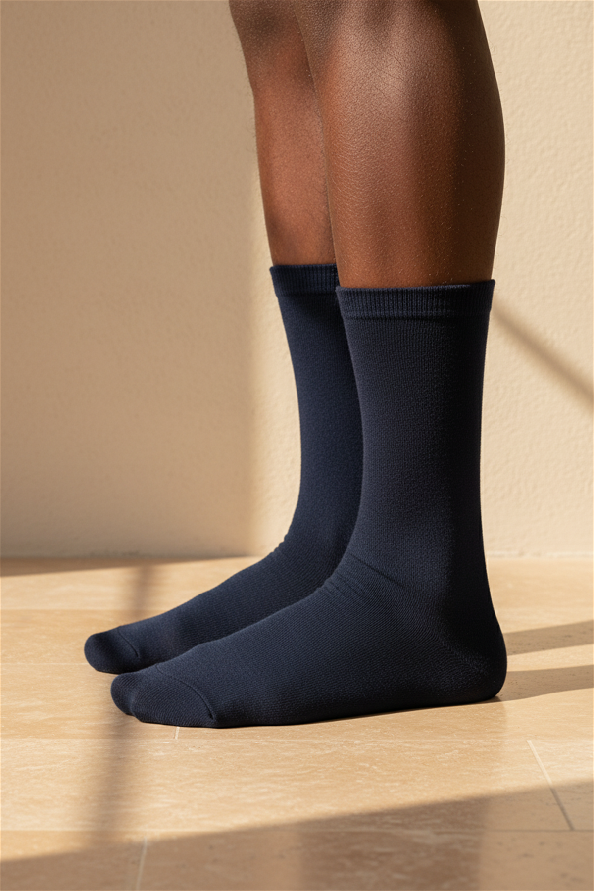 Erkek New Harold Bambu Lastiksiz Soket Çorap Lacivert