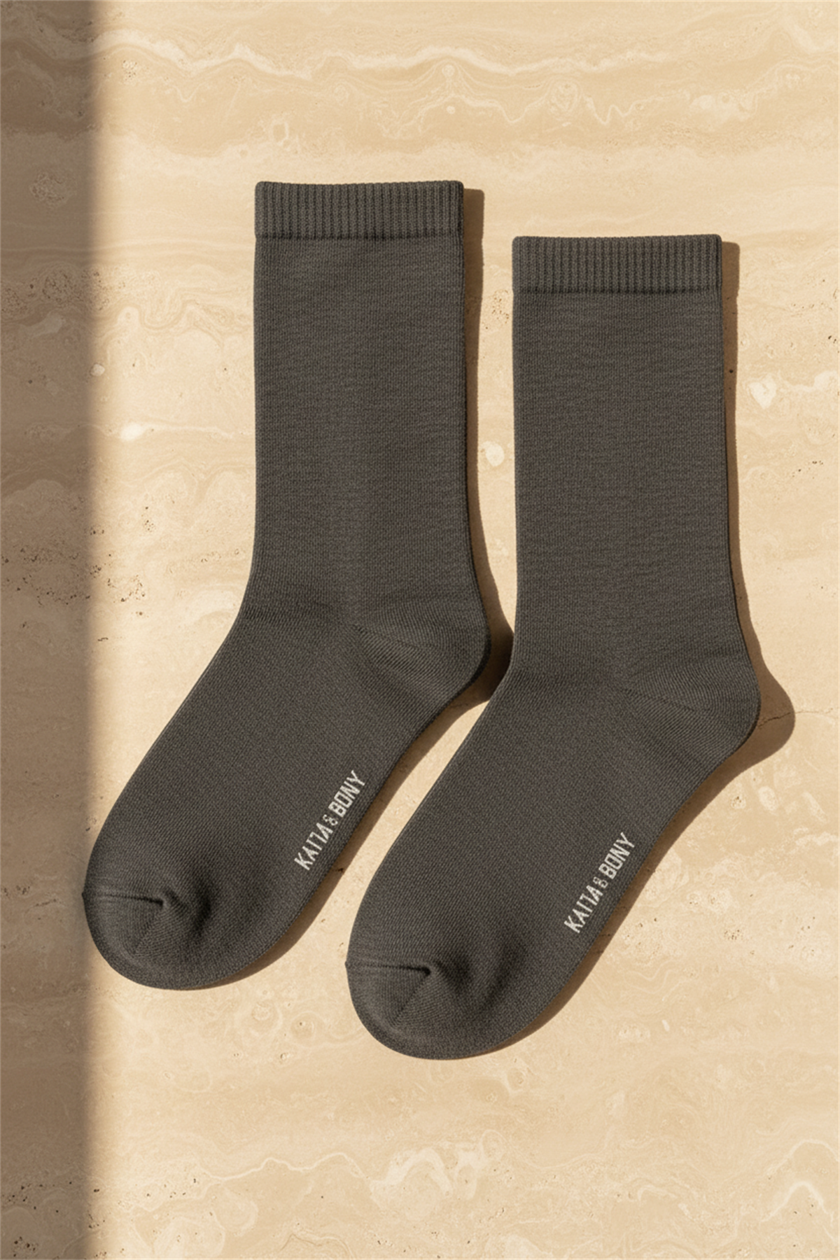 Erkek New Harold Bambu Soket Çorap Antrasit