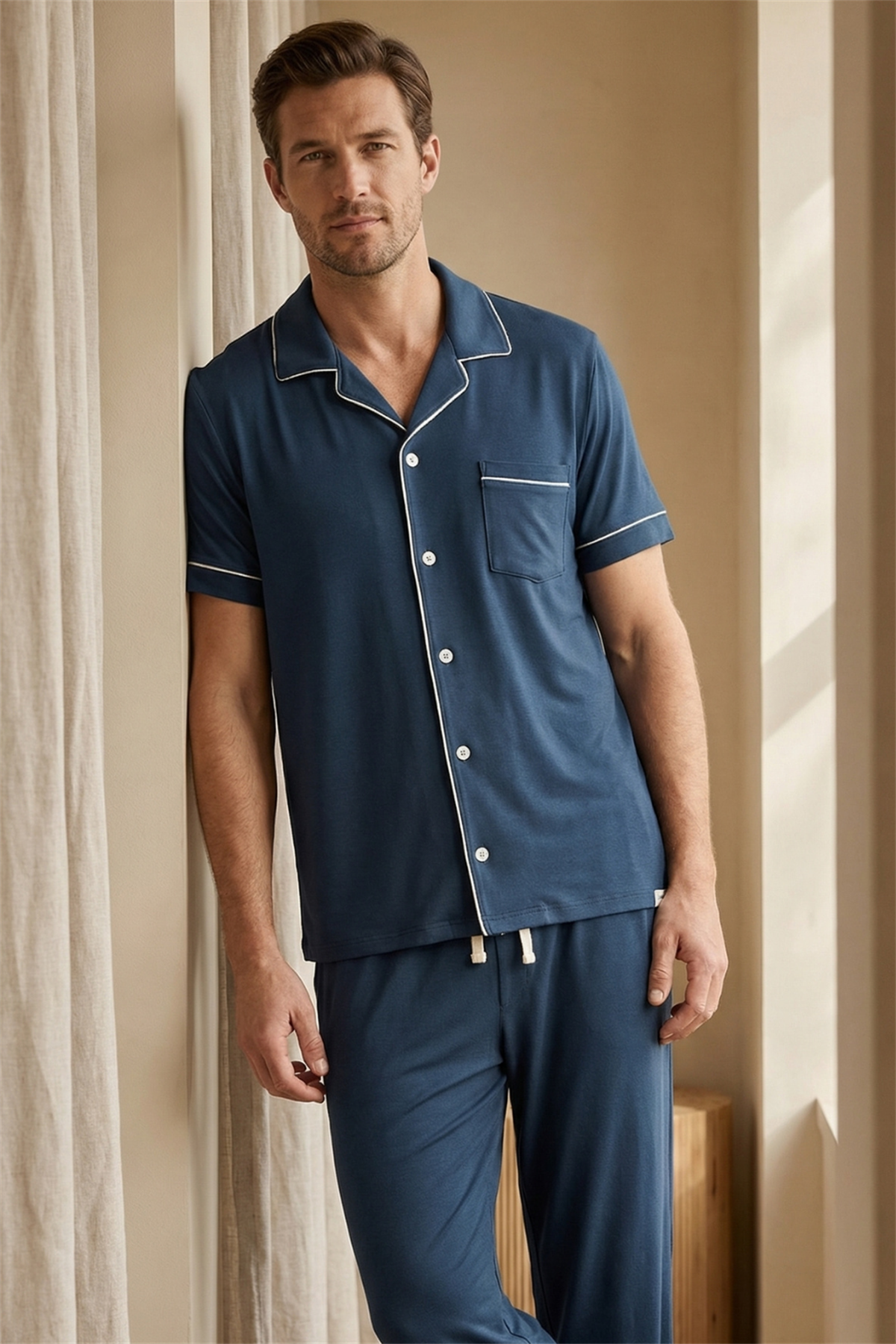 Erkek Silver Pijama Takımı