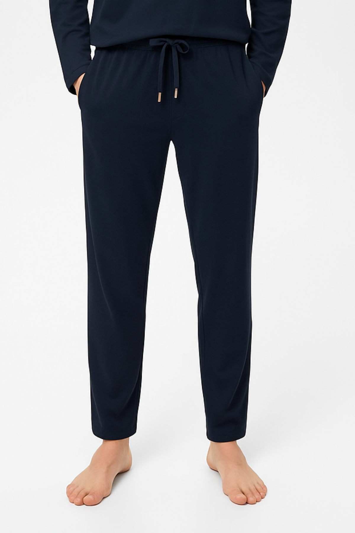 Erkek Silver Uzun Pijama Altı Lacivert