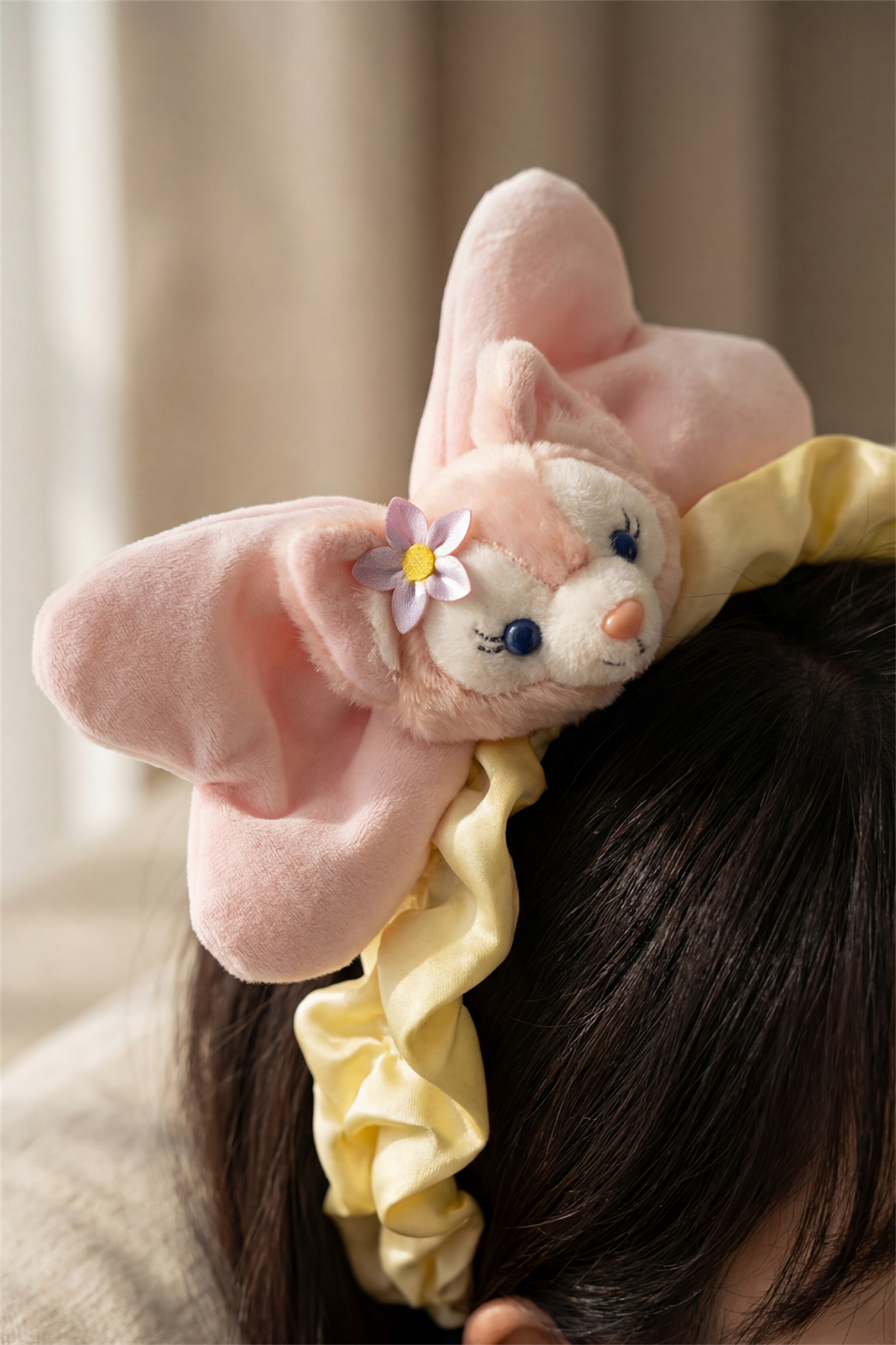 Fare Aksesuarlı Taç Pembe