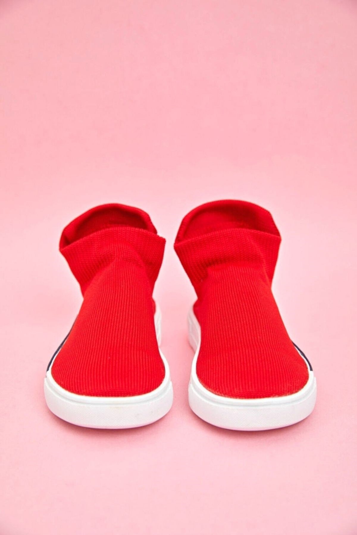 Happy Smile Çorap Ayakkabı Kırmızı
