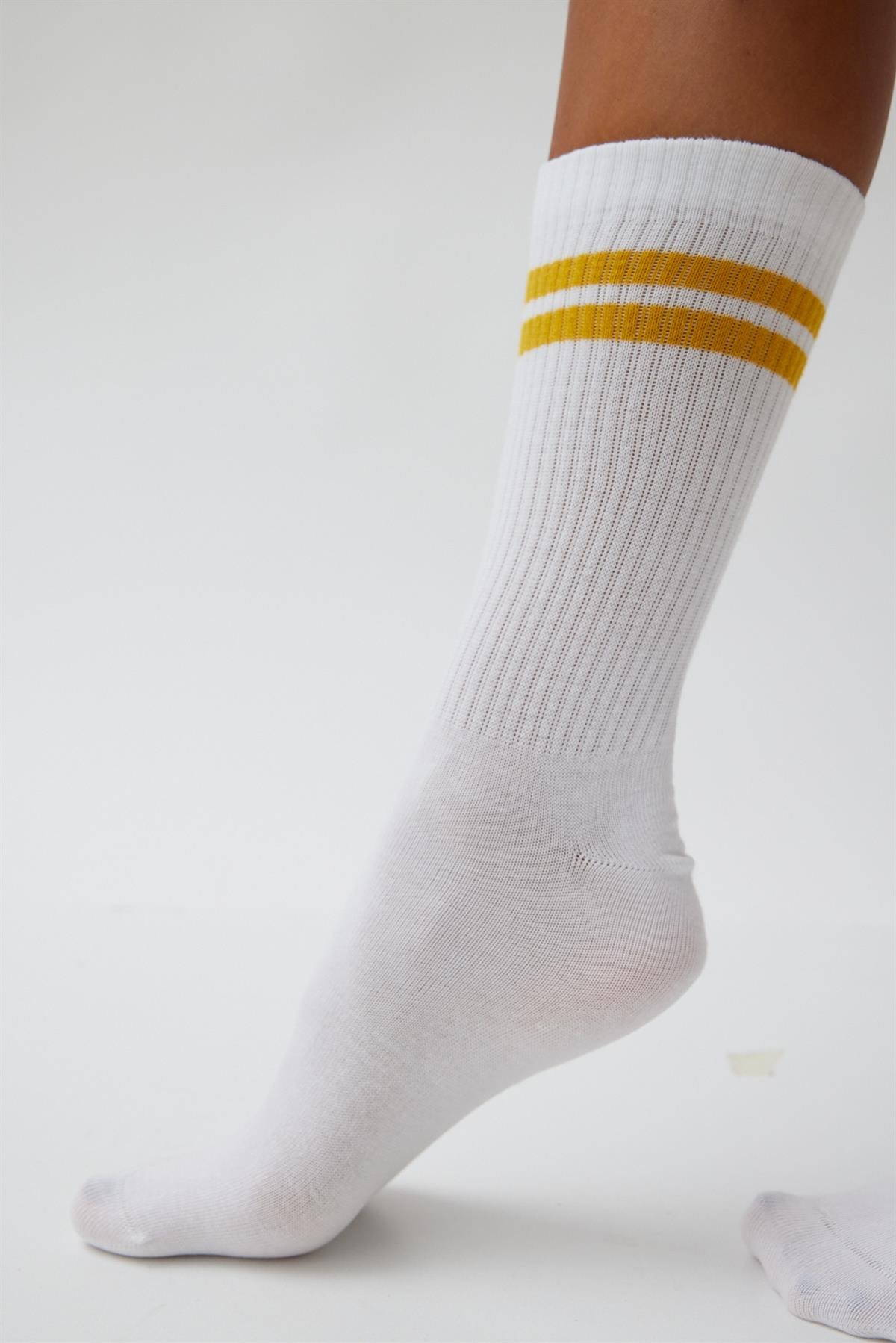 Havlu Taban Çizgili Erkek Soket Çorap