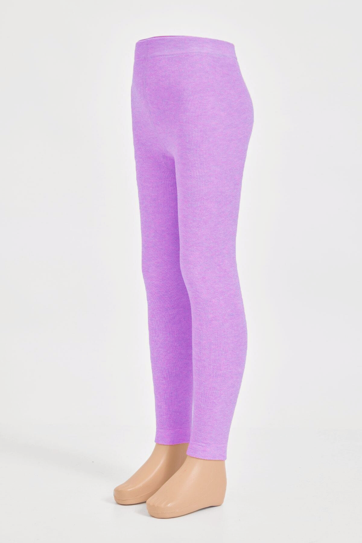 Childrens Tights With Towel Inside Light Purple